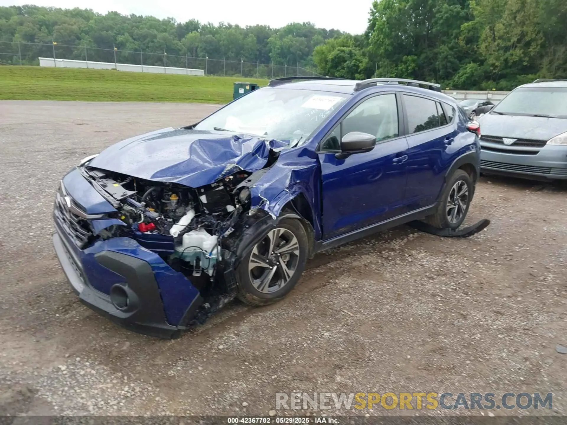2 Photograph of a damaged car JF2GUADC1R8287829 SUBARU CROSSTREK 2024