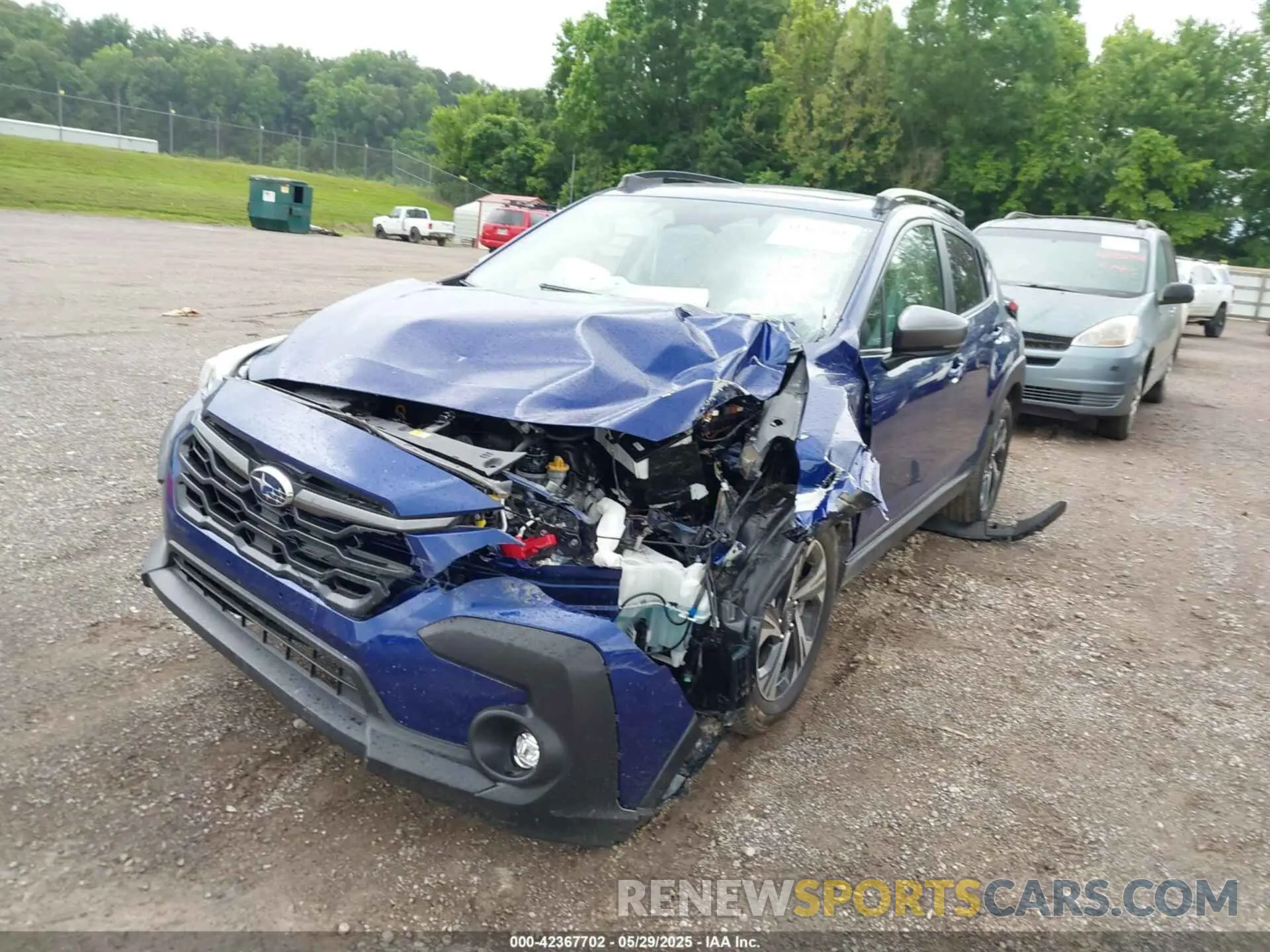 6 Photograph of a damaged car JF2GUADC1R8287829 SUBARU CROSSTREK 2024