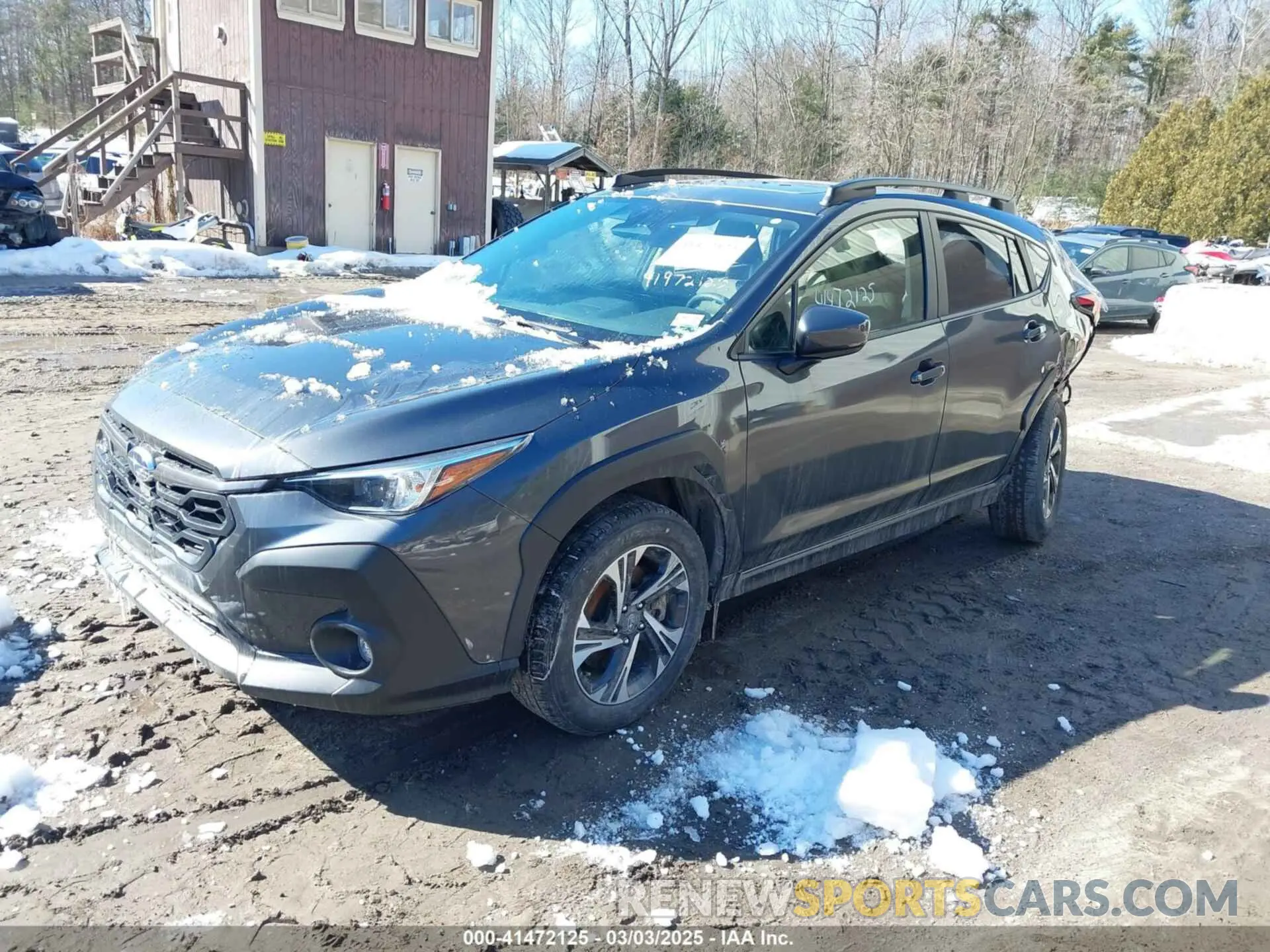 2 Photograph of a damaged car JF2GUADC1RH236122 SUBARU CROSSTREK 2024
