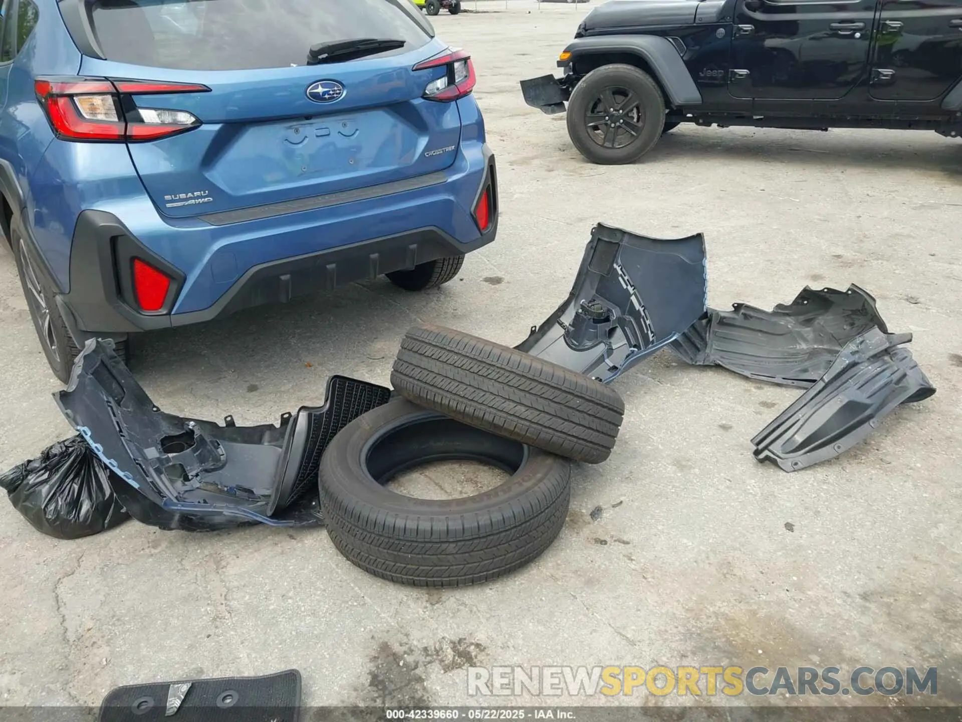 12 Фотография поврежденного автомобиля JF2GUADC1RH317251 SUBARU CROSSTREK 2024