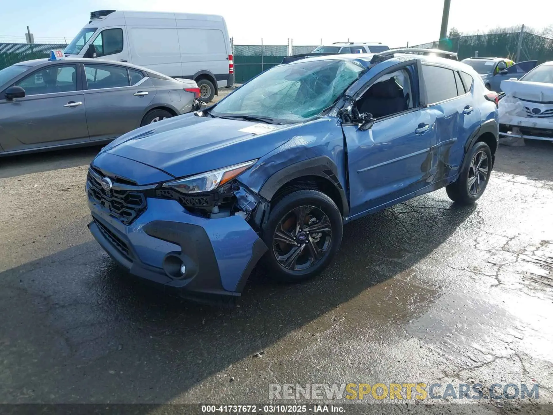 2 Фотография поврежденного автомобиля JF2GUADC1RH331974 SUBARU CROSSTREK 2024