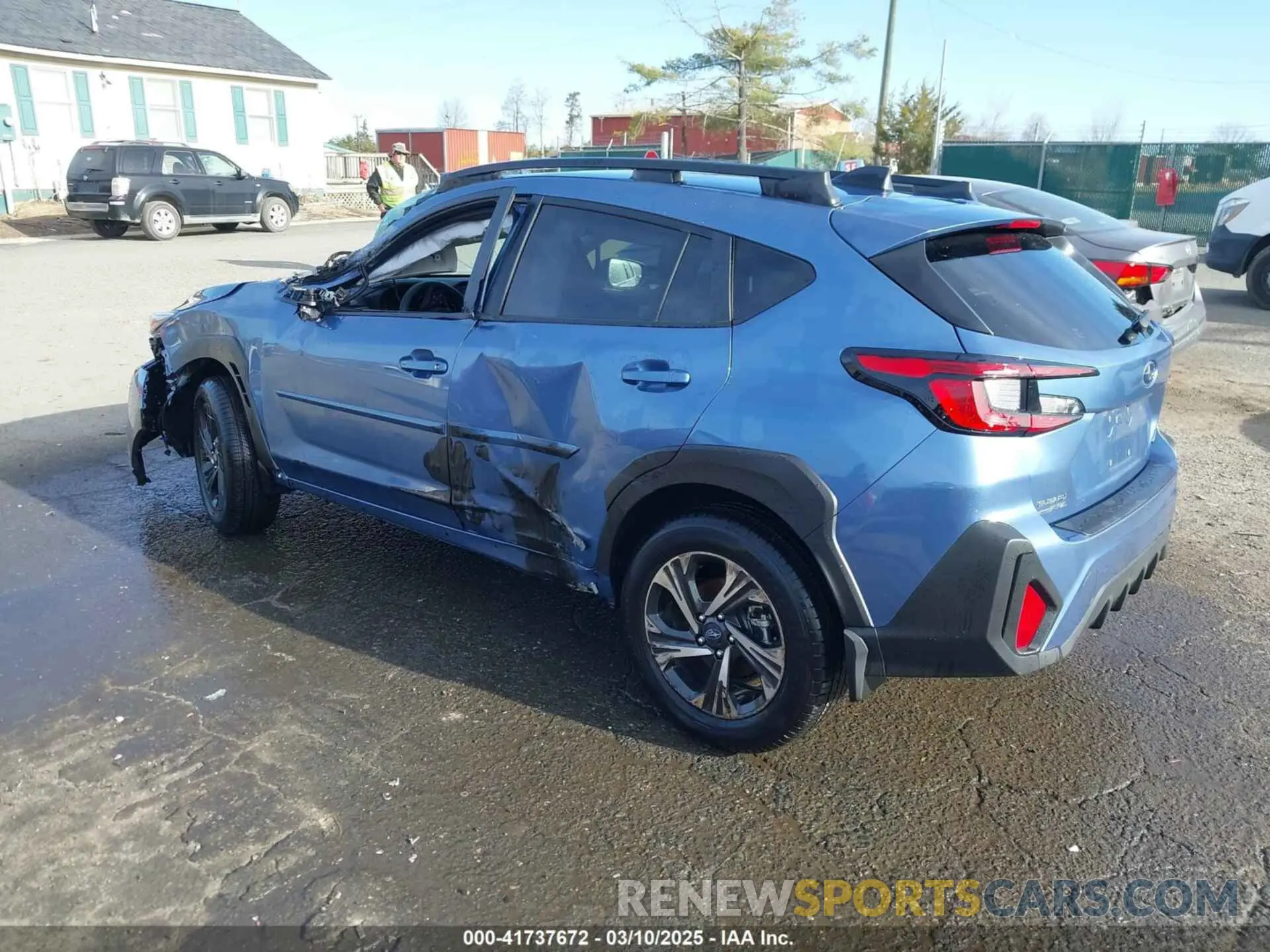 3 Фотография поврежденного автомобиля JF2GUADC1RH331974 SUBARU CROSSTREK 2024