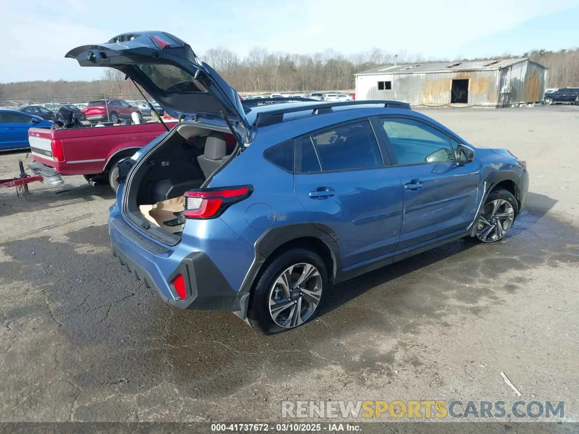 4 Фотография поврежденного автомобиля JF2GUADC1RH331974 SUBARU CROSSTREK 2024
