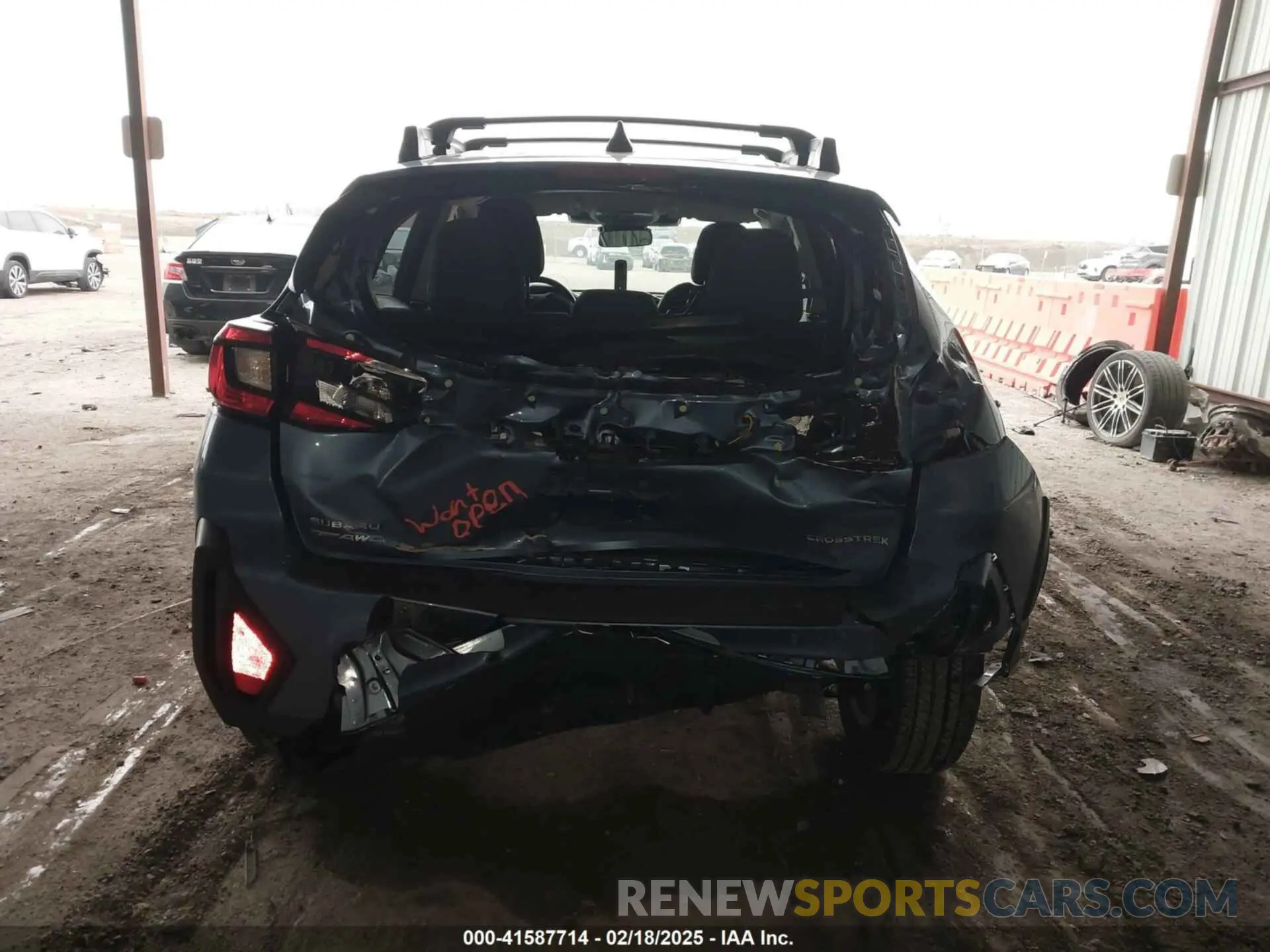 6 Фотография поврежденного автомобиля JF2GUADC1RH866111 SUBARU CROSSTREK 2024