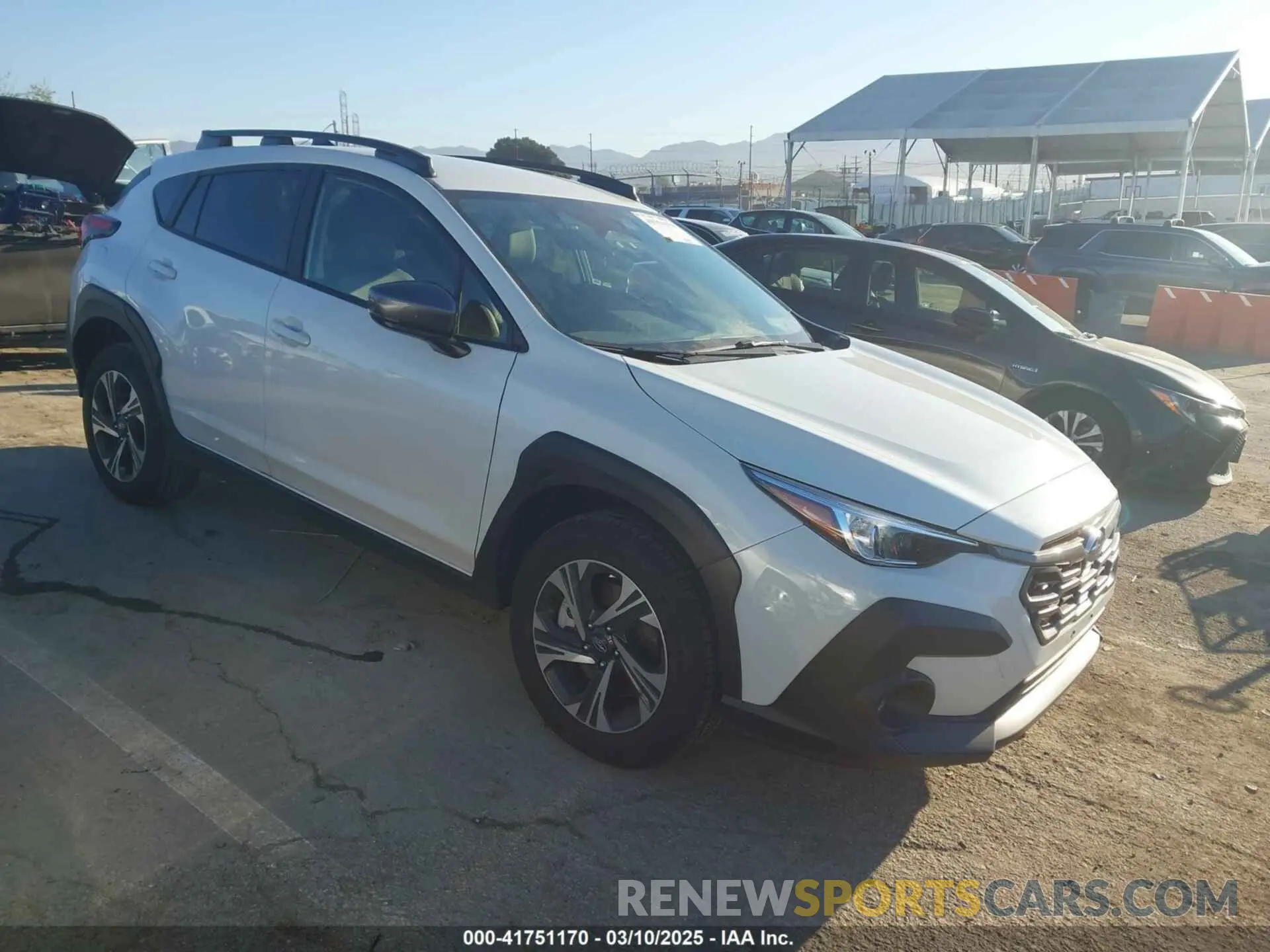 1 Photograph of a damaged car JF2GUADC1RH888769 SUBARU CROSSTREK 2024