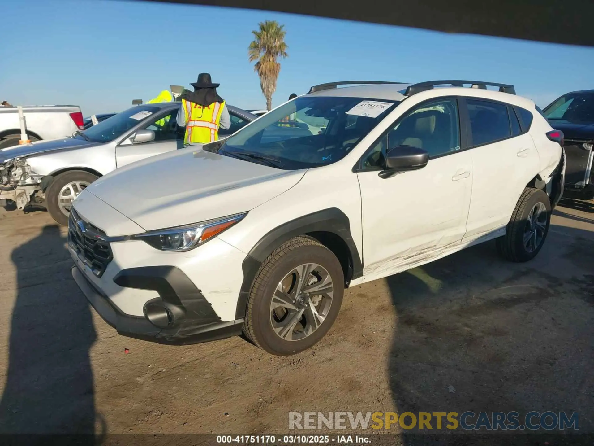 2 Photograph of a damaged car JF2GUADC1RH888769 SUBARU CROSSTREK 2024