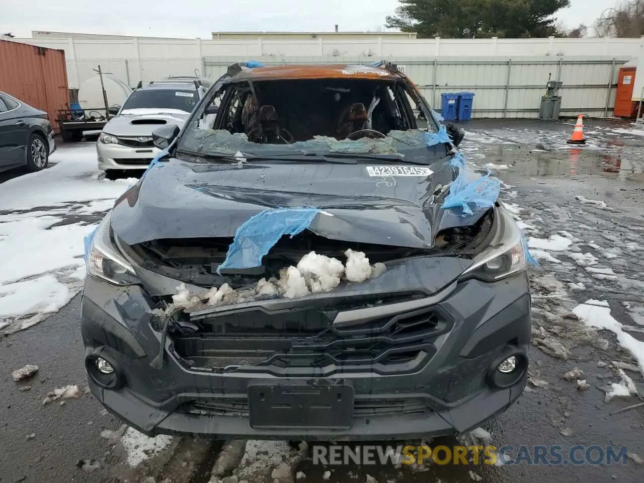 5 Фотография поврежденного автомобиля JF2GUADC2R8285345 SUBARU CROSSTREK 2024