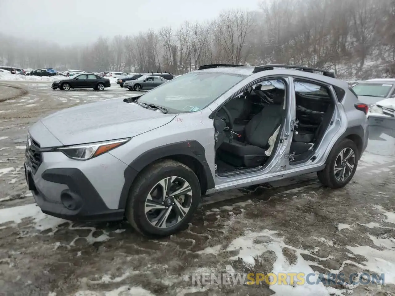 1 Photograph of a damaged car JF2GUADC2R8307960 SUBARU CROSSTREK 2024