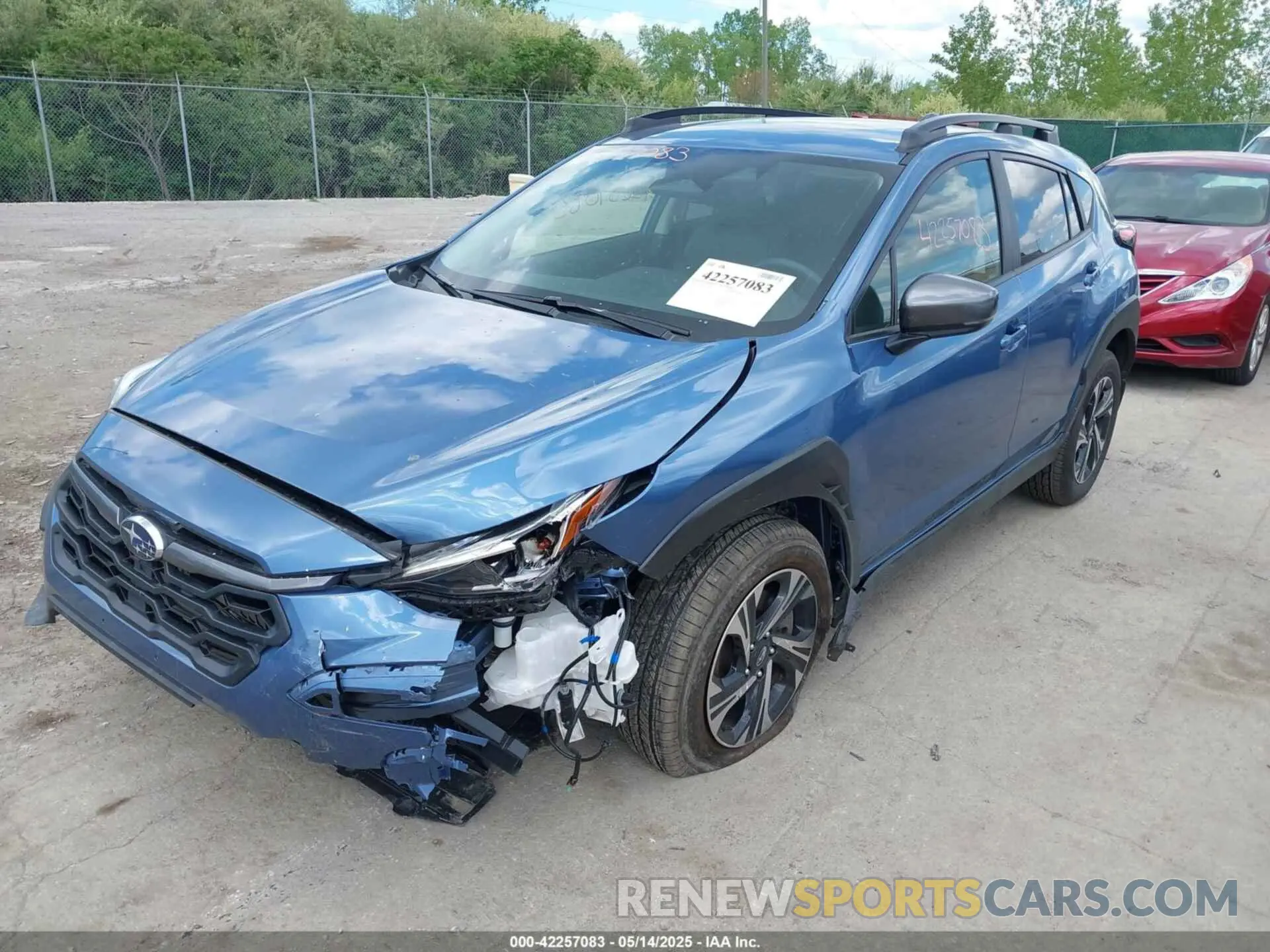 2 Photograph of a damaged car JF2GUADC2RH240941 SUBARU CROSSTREK 2024