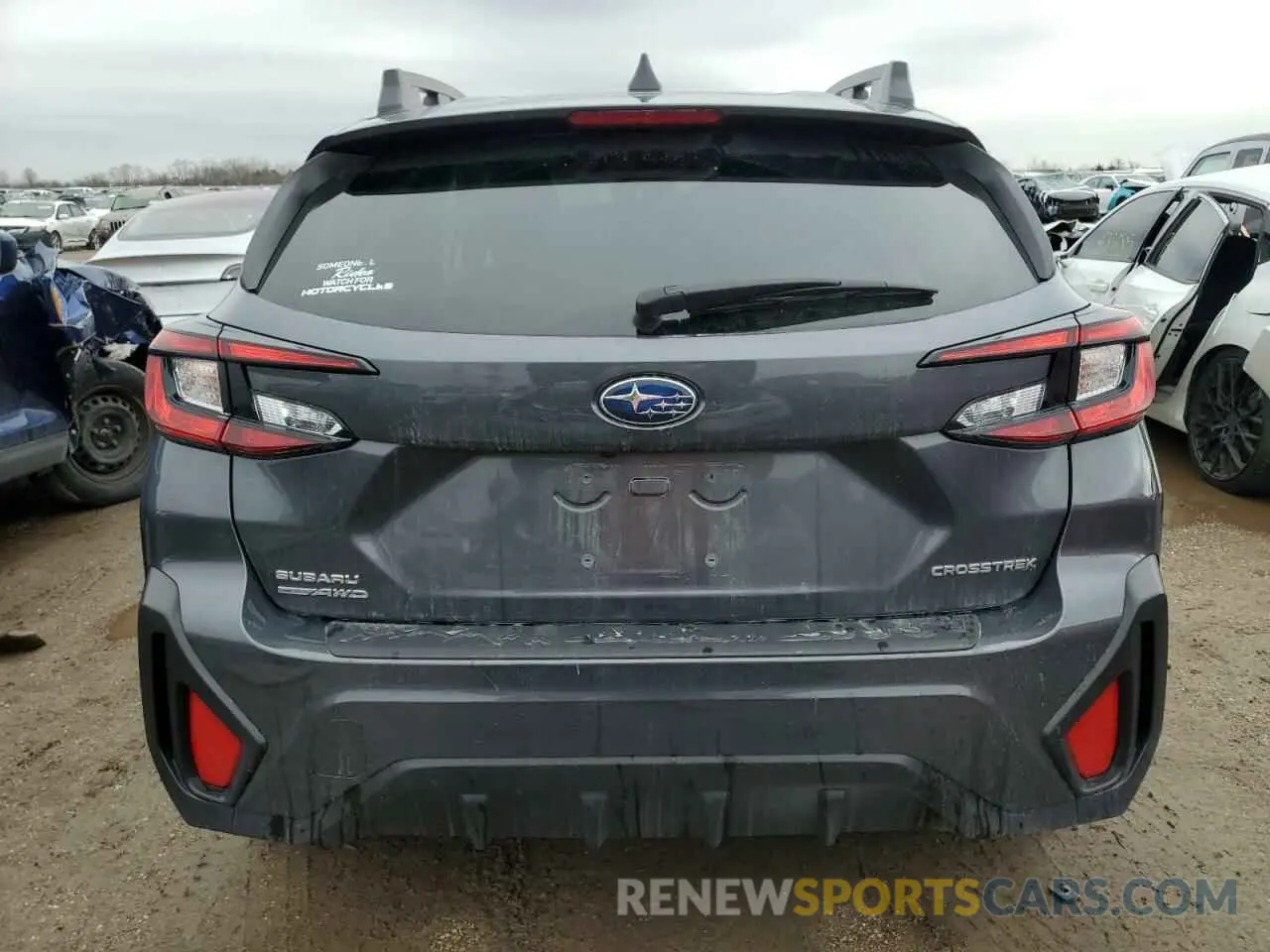 6 Фотография поврежденного автомобиля JF2GUADC2RH323446 SUBARU CROSSTREK 2024