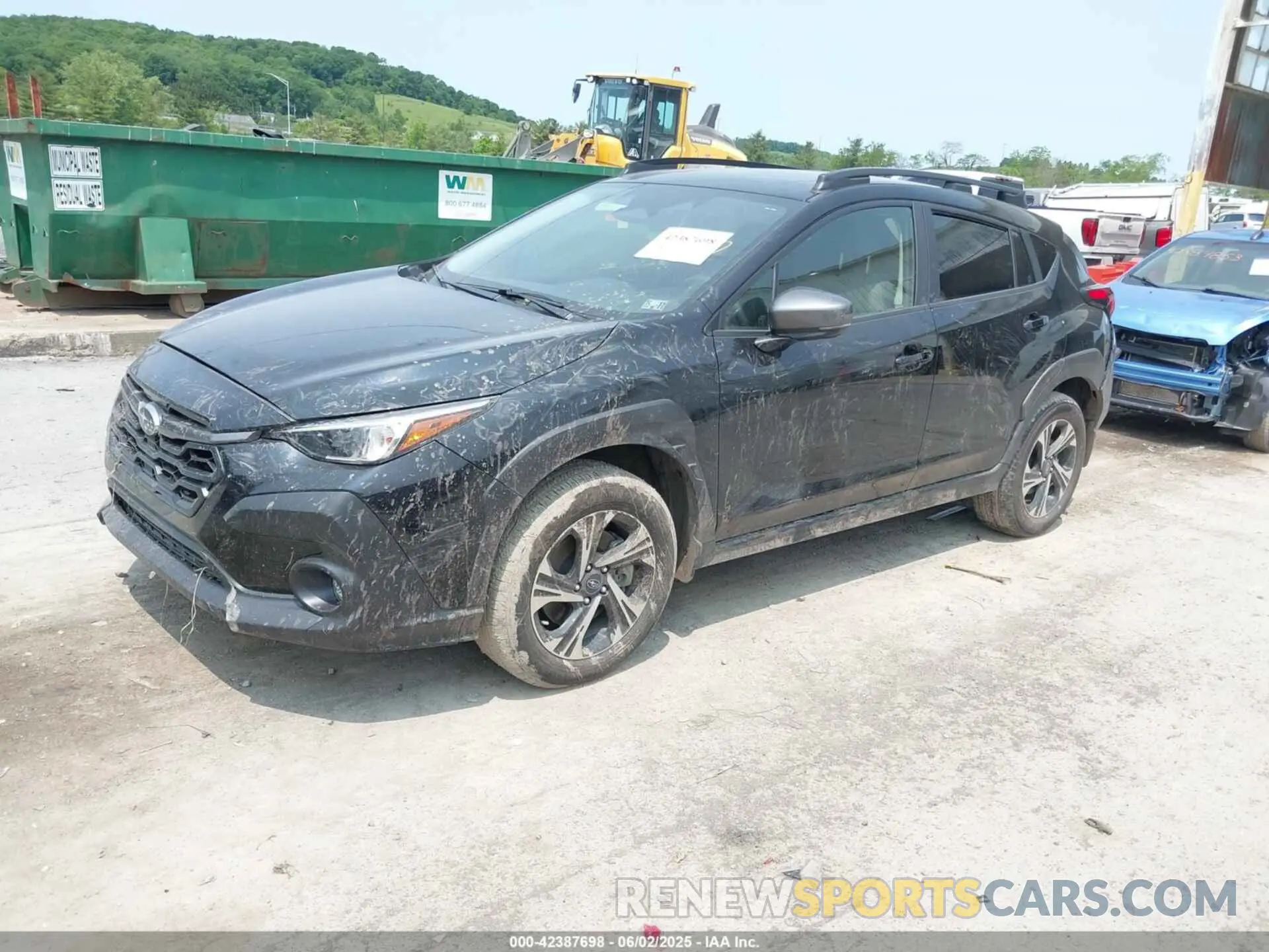2 Фотография поврежденного автомобиля JF2GUADC2RH888683 SUBARU CROSSTREK 2024