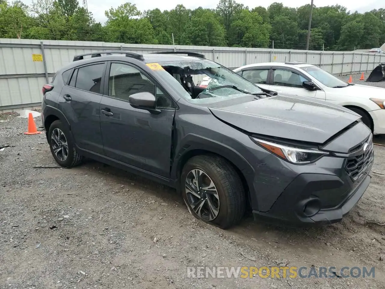 4 Photograph of a damaged car JF2GUADC3R8204885 SUBARU CROSSTREK 2024