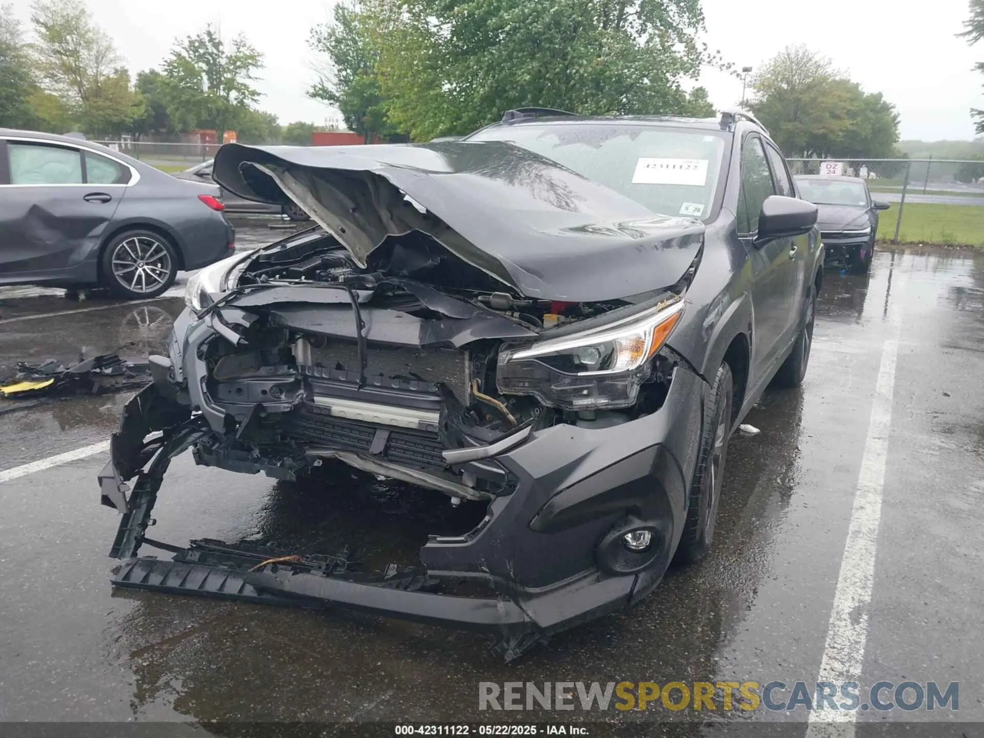 2 Photograph of a damaged car JF2GUADC3R8218799 SUBARU CROSSTREK 2024