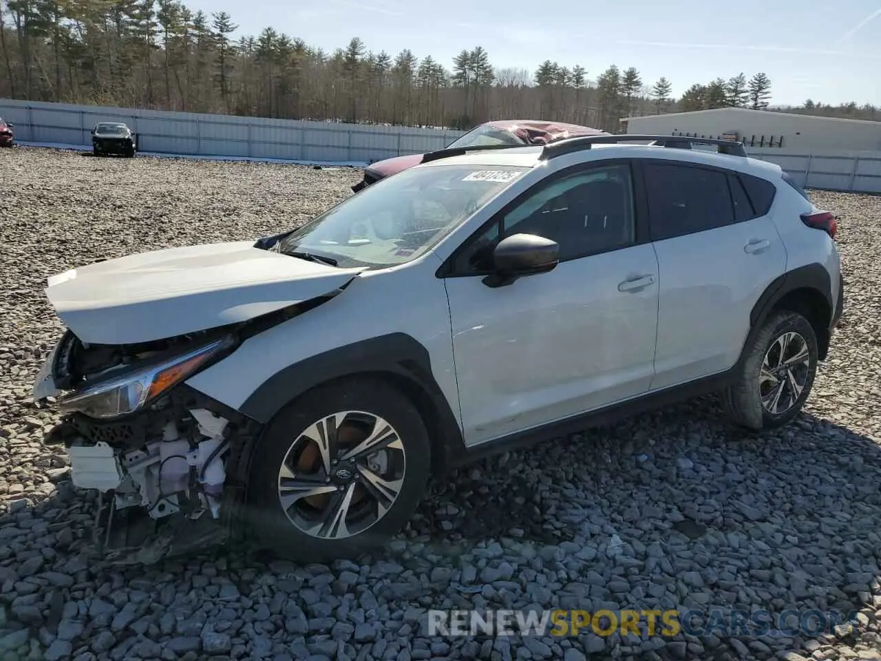 1 Photograph of a damaged car JF2GUADC3R8889759 SUBARU CROSSTREK 2024