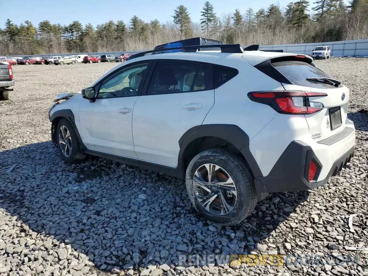 2 Photograph of a damaged car JF2GUADC3R8889759 SUBARU CROSSTREK 2024