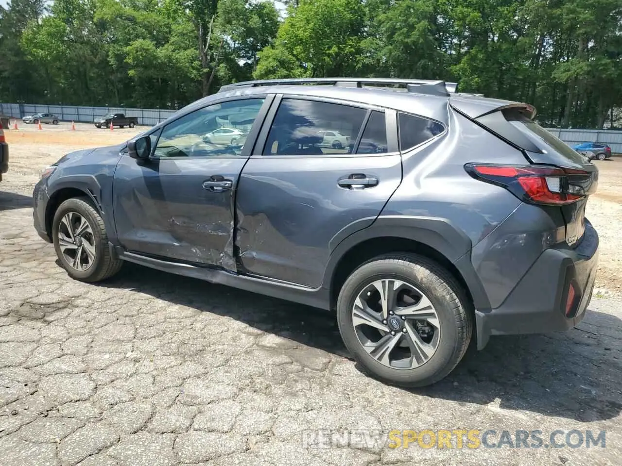 2 Фотография поврежденного автомобиля JF2GUADC3RH208614 SUBARU CROSSTREK 2024