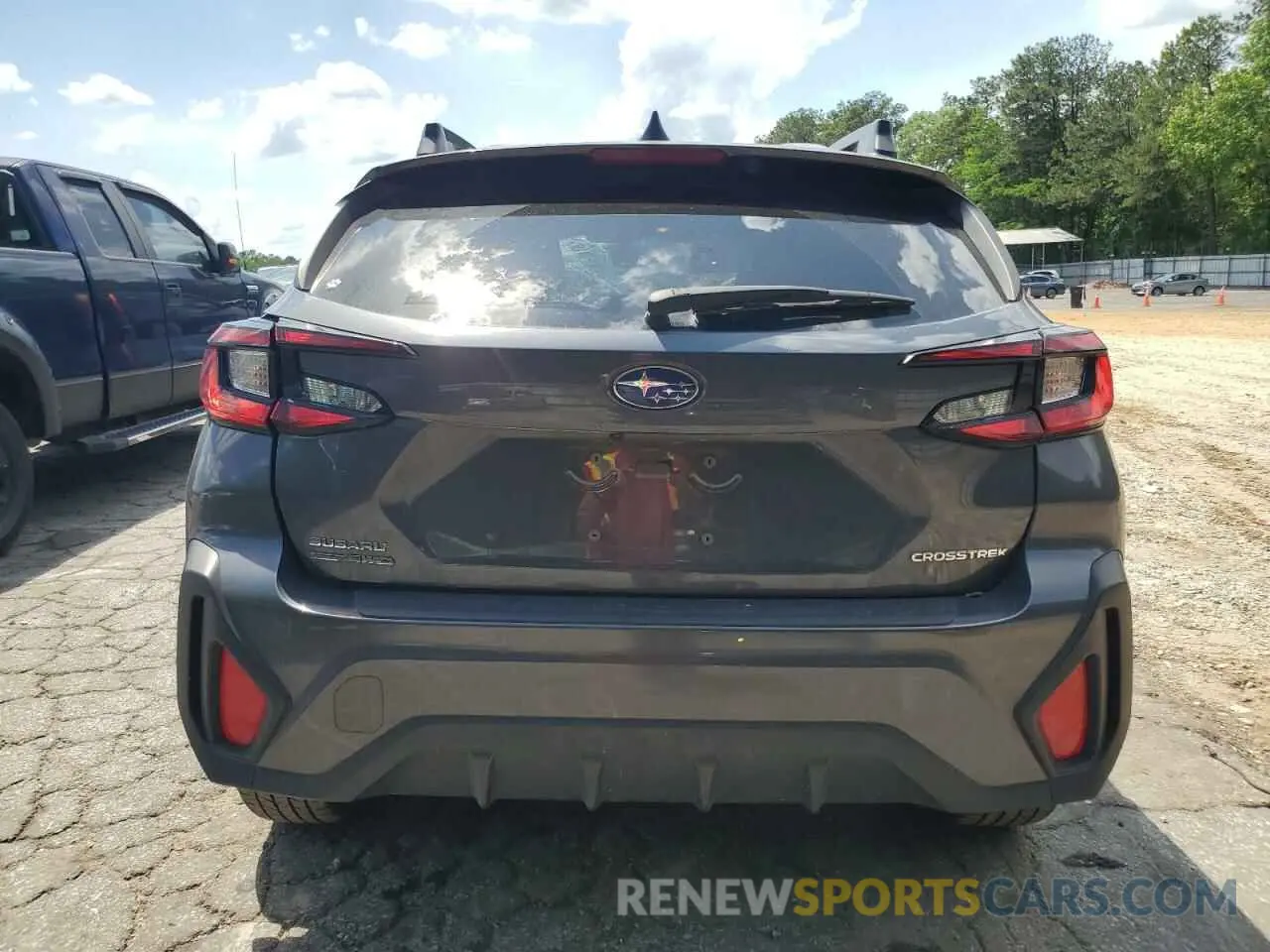6 Фотография поврежденного автомобиля JF2GUADC3RH208614 SUBARU CROSSTREK 2024
