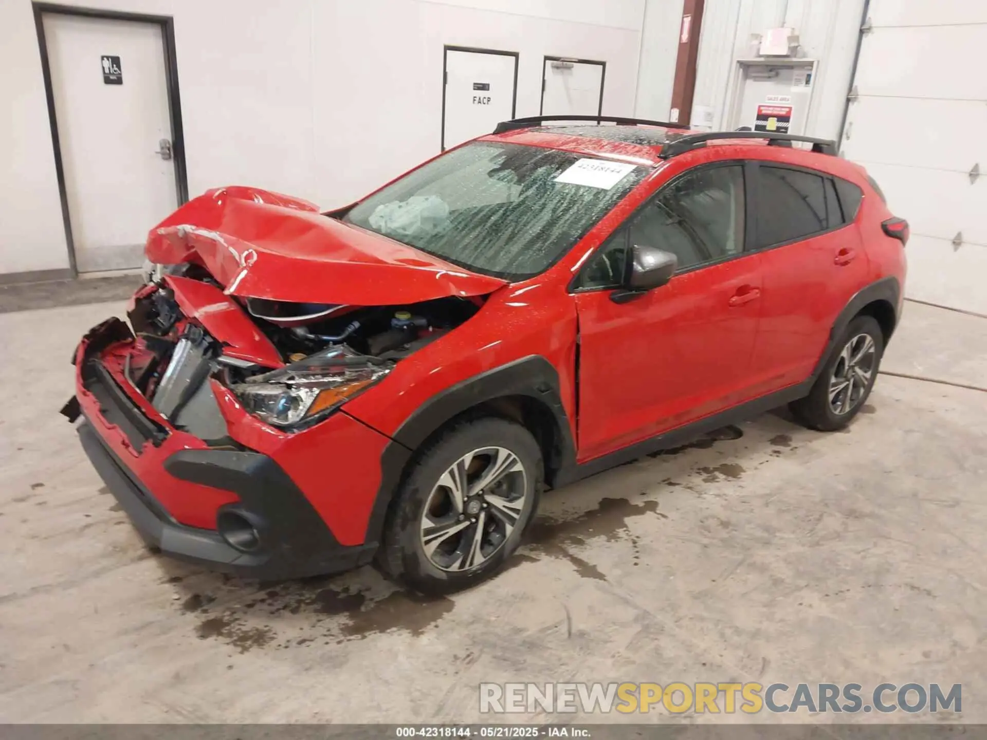 2 Photograph of a damaged car JF2GUADC3RH270885 SUBARU CROSSTREK 2024