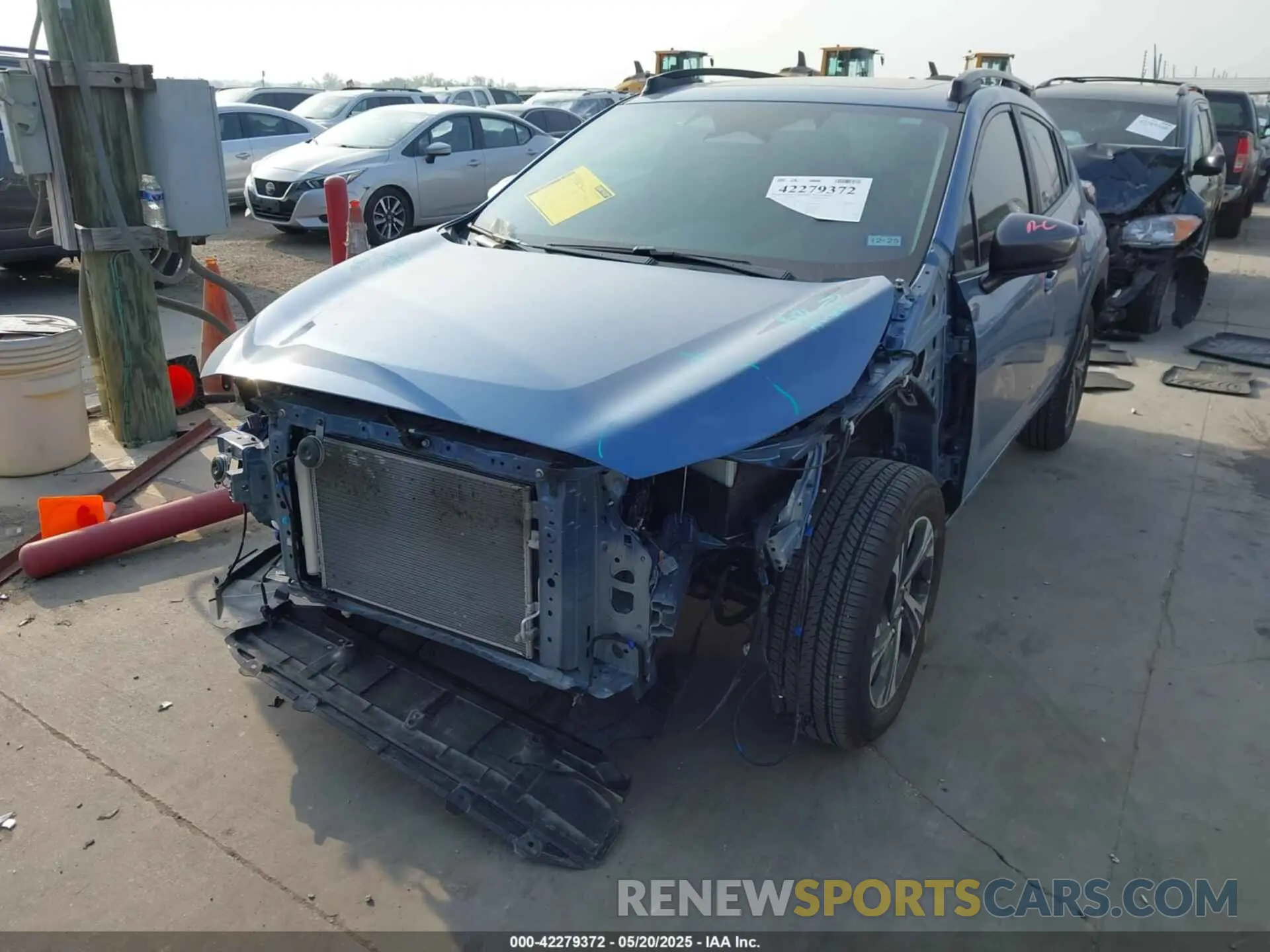 2 Photograph of a damaged car JF2GUADC3RH292417 SUBARU CROSSTREK 2024