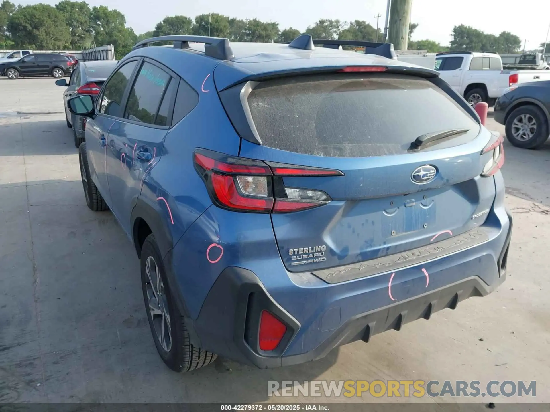 3 Photograph of a damaged car JF2GUADC3RH292417 SUBARU CROSSTREK 2024