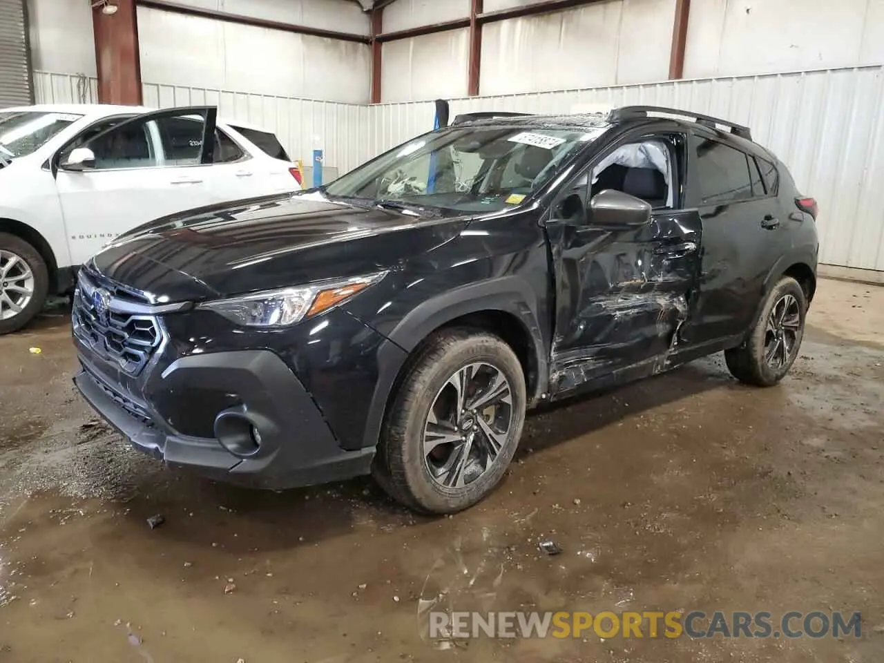 1 Photograph of a damaged car JF2GUADC3RH389634 SUBARU CROSSTREK 2024