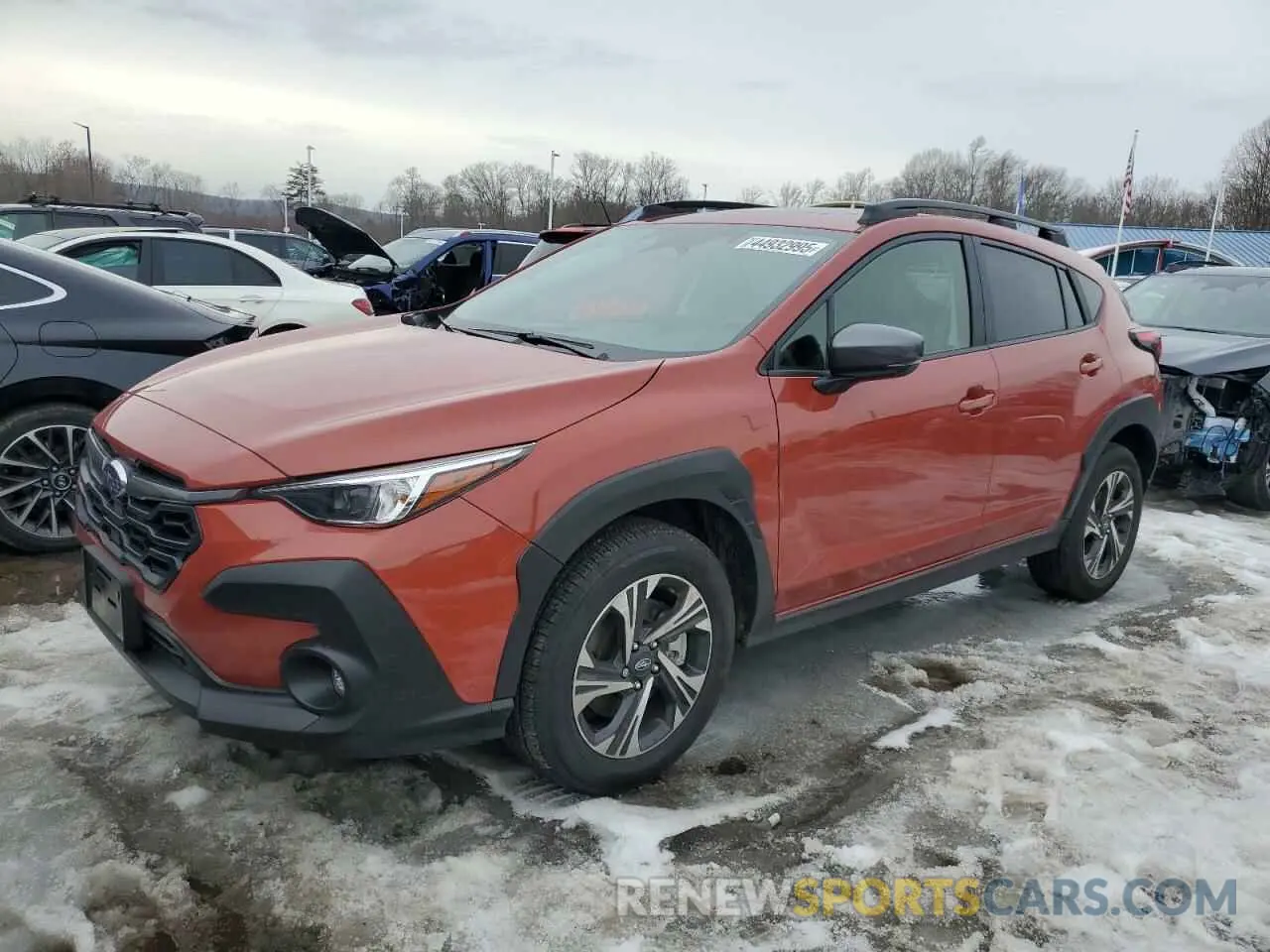 1 Фотография поврежденного автомобиля JF2GUADC3RH895741 SUBARU CROSSTREK 2024