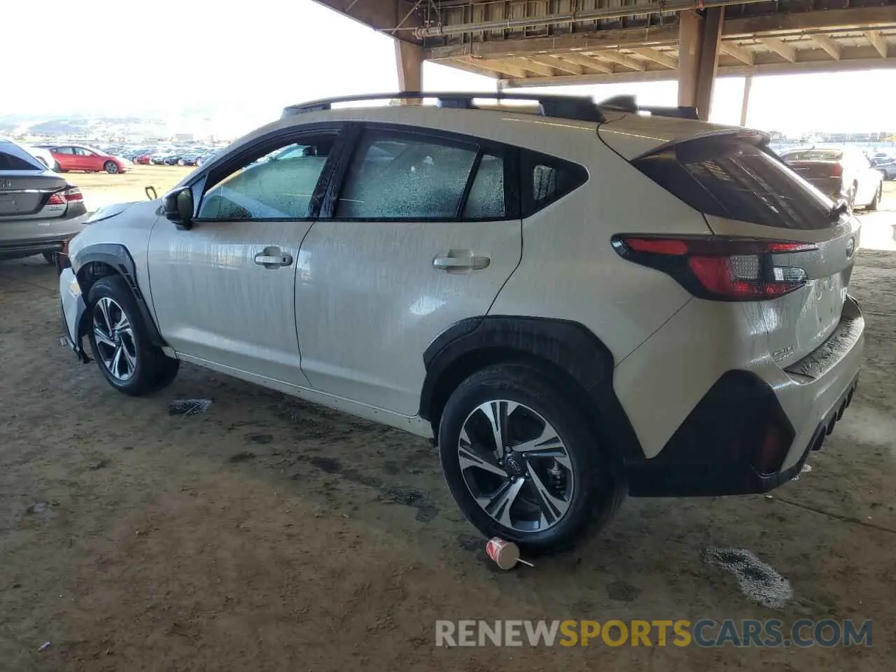 2 Фотография поврежденного автомобиля JF2GUADC4R8244229 SUBARU CROSSTREK 2024