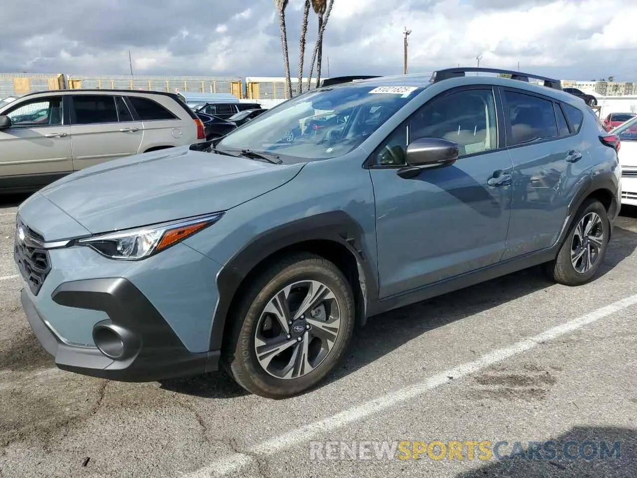 1 Фотография поврежденного автомобиля JF2GUADC4R8268112 SUBARU CROSSTREK 2024