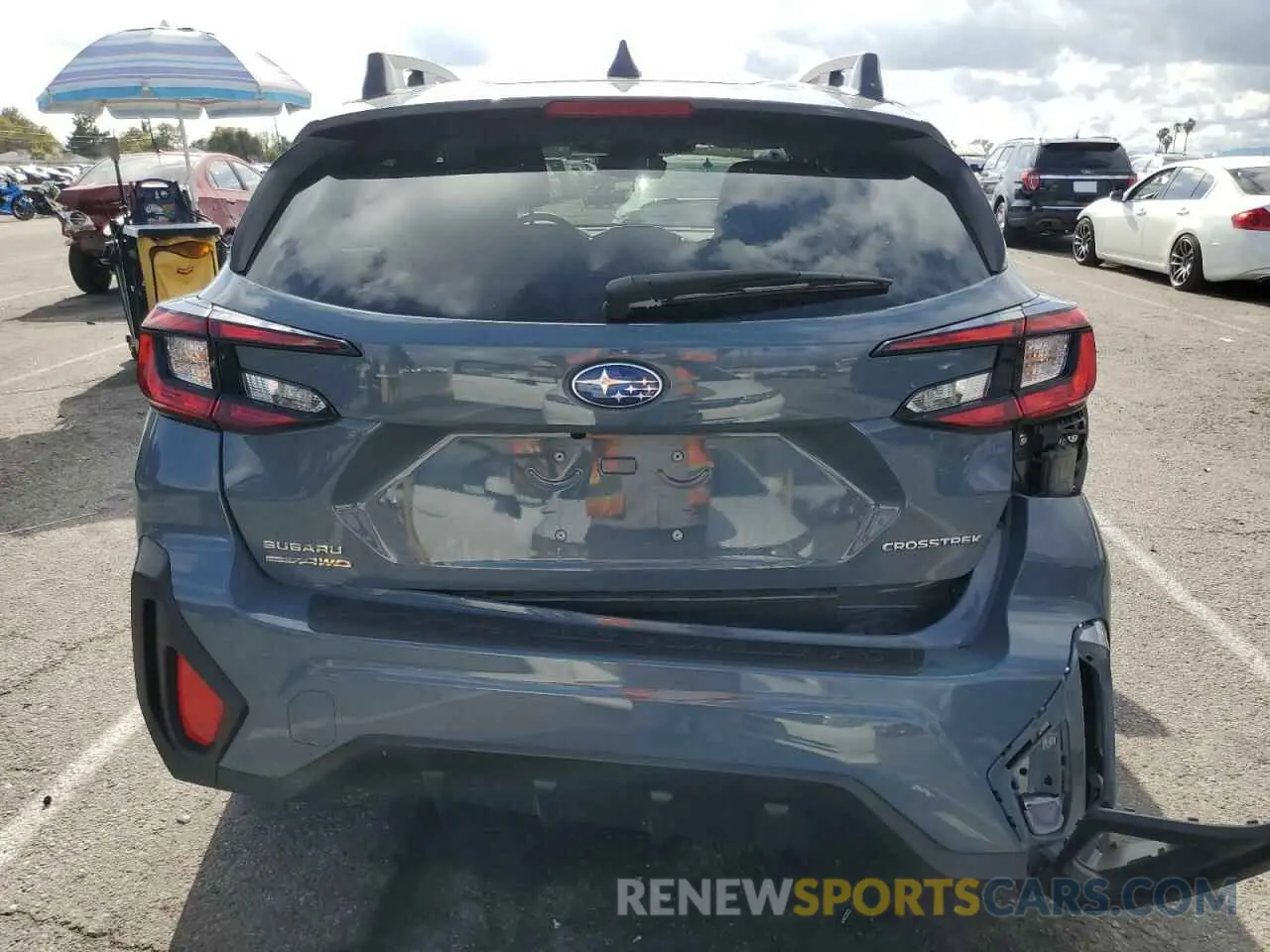 6 Фотография поврежденного автомобиля JF2GUADC4R8268112 SUBARU CROSSTREK 2024