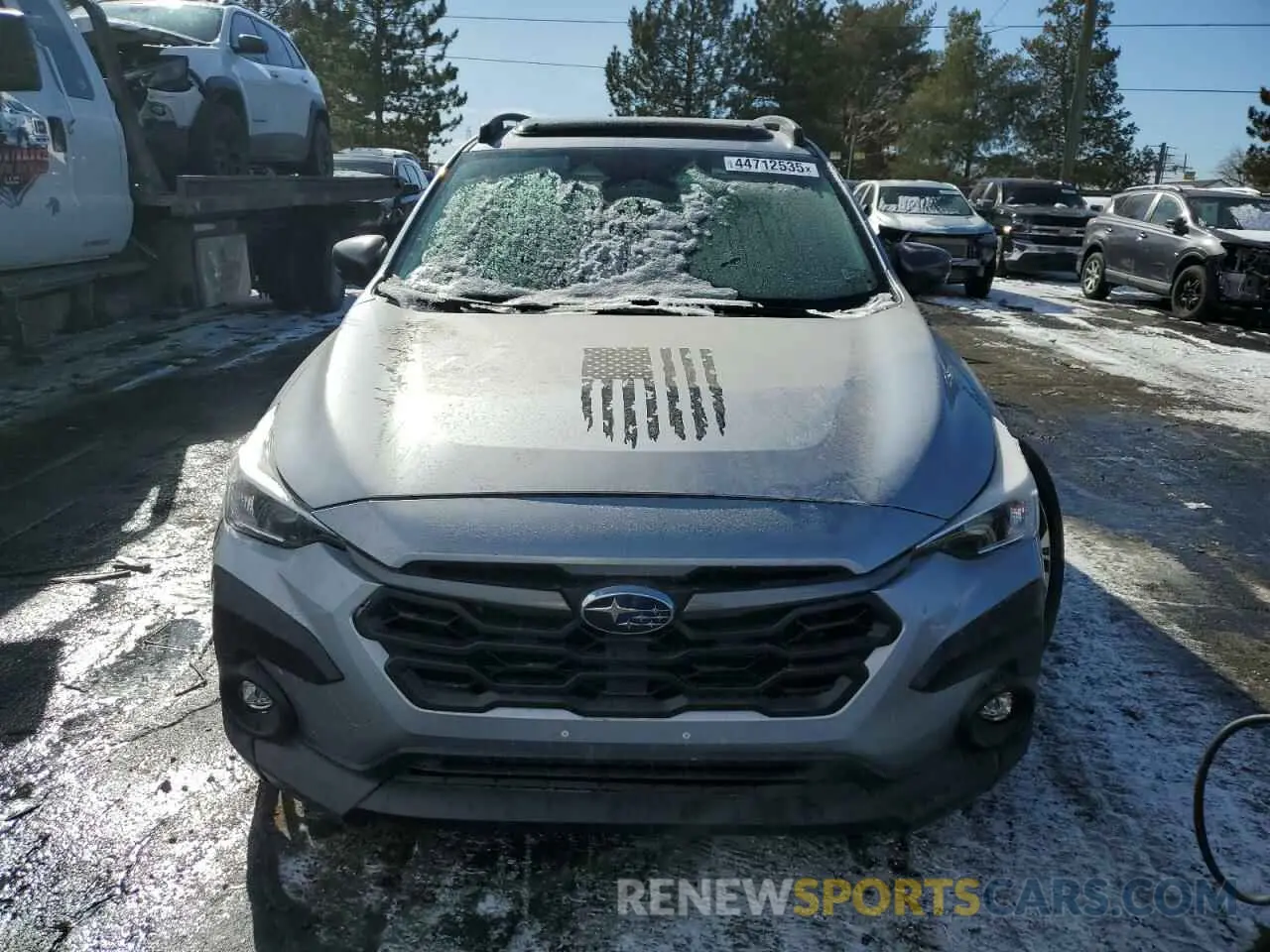 5 Photograph of a damaged car JF2GUADC4R8328034 SUBARU CROSSTREK 2024