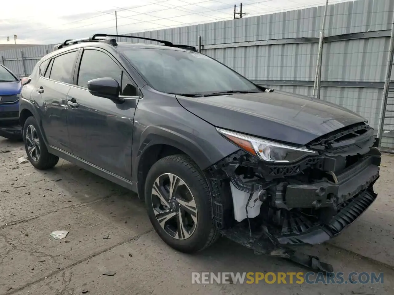 4 Фотография поврежденного автомобиля JF2GUADC4R8875689 SUBARU CROSSTREK 2024