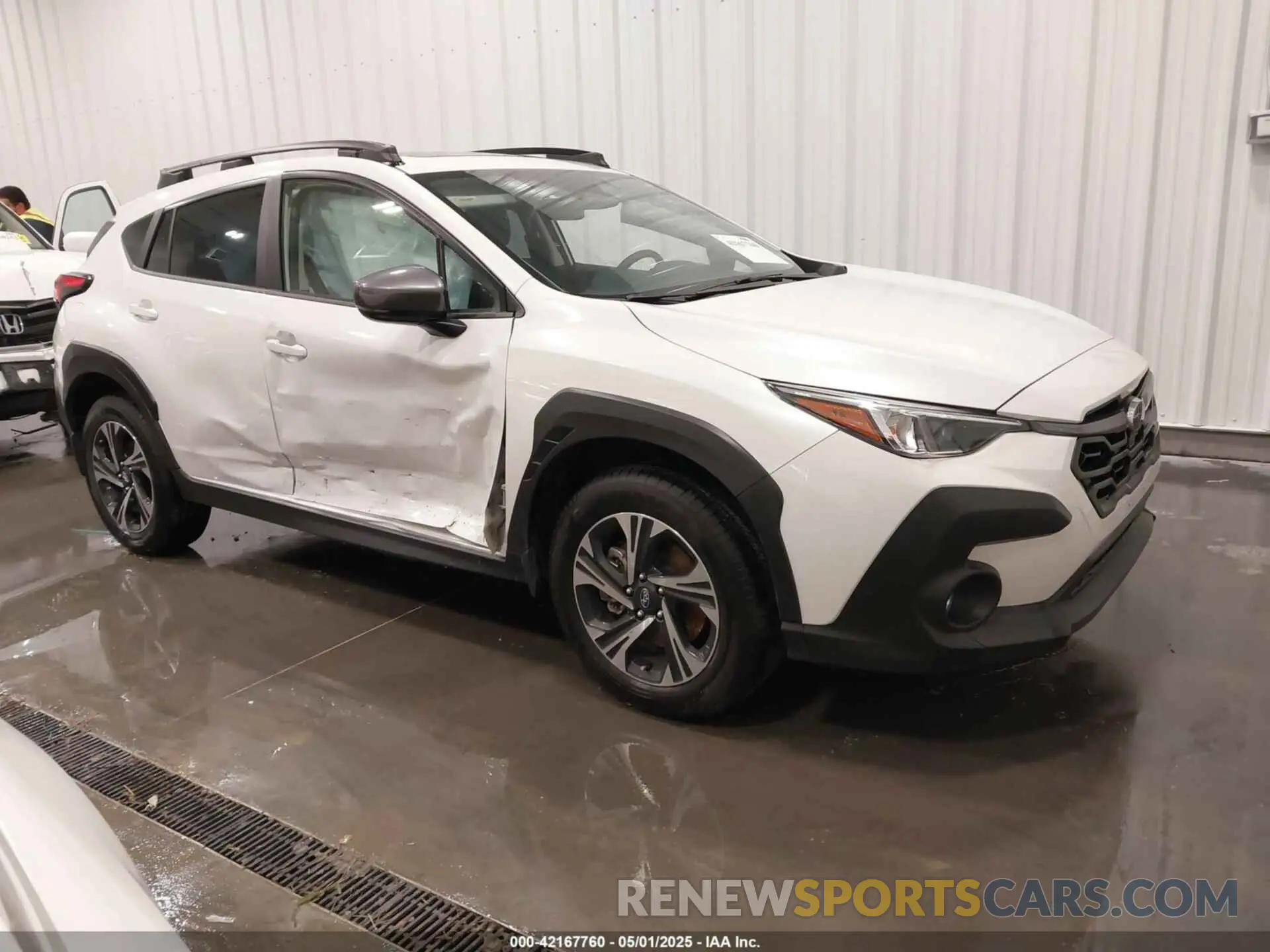 1 Photograph of a damaged car JF2GUADC4RH324050 SUBARU CROSSTREK 2024