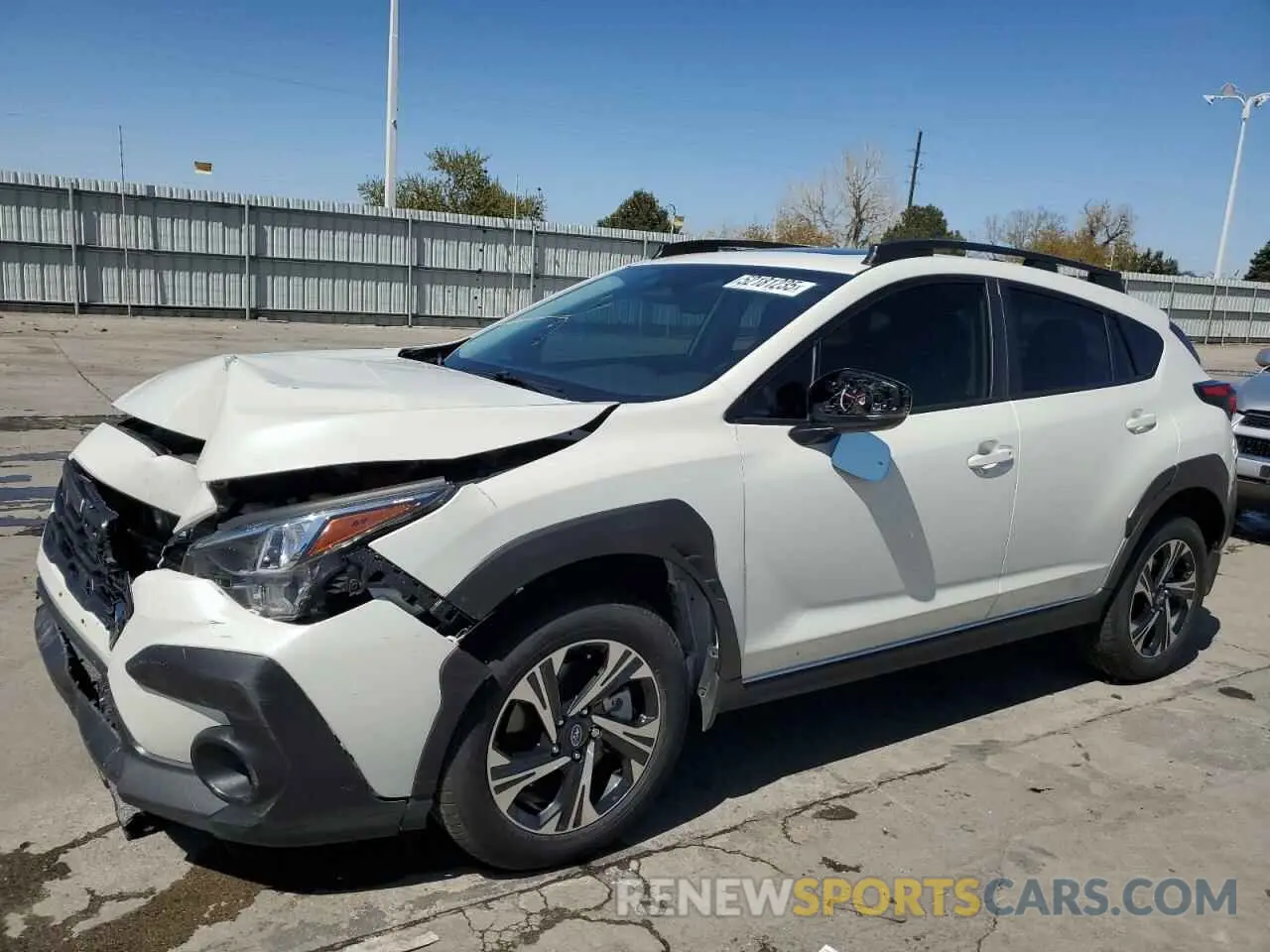 1 Фотография поврежденного автомобиля JF2GUADC4RH324792 SUBARU CROSSTREK 2024