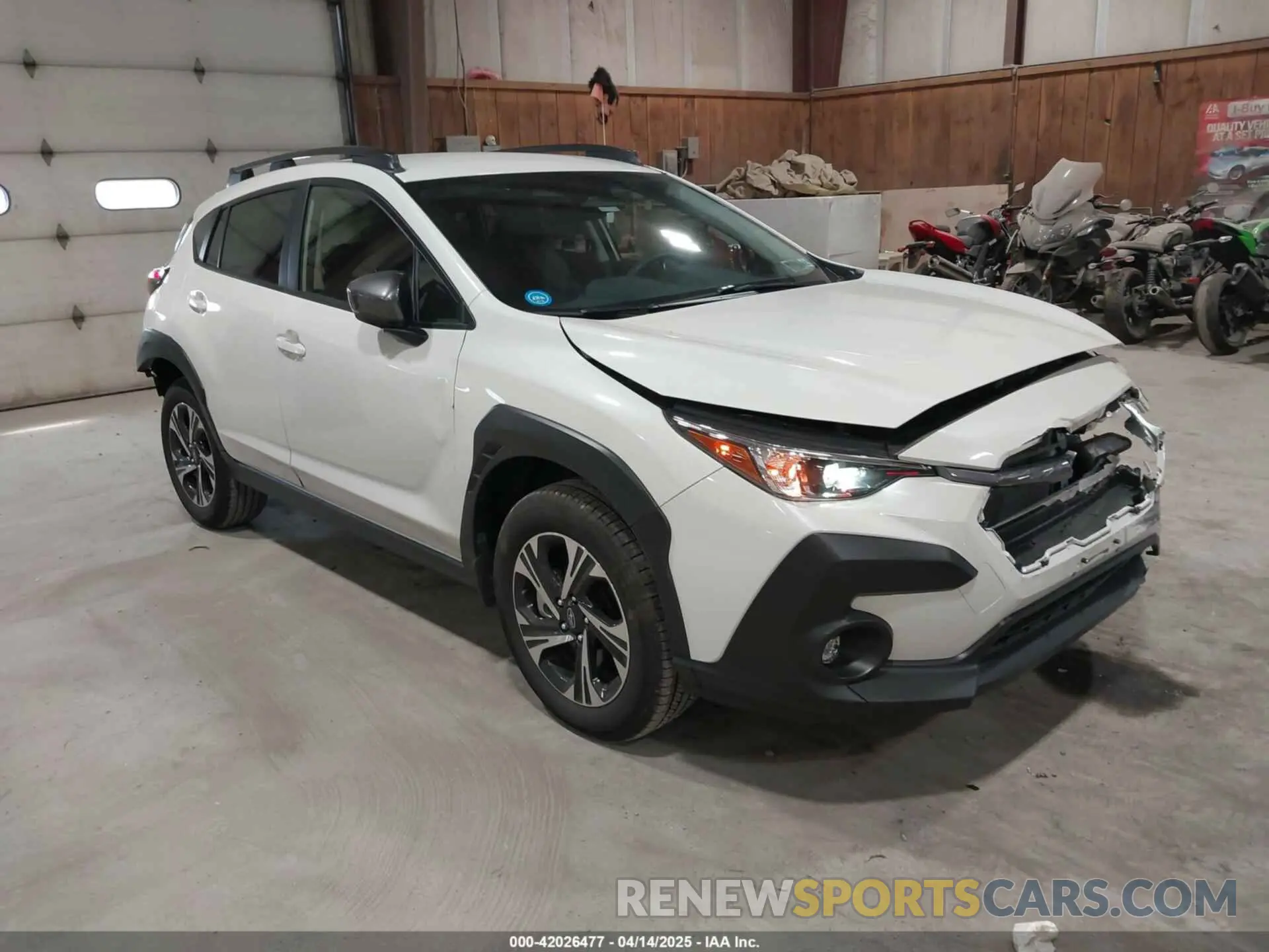 1 Photograph of a damaged car JF2GUADC5R8325479 SUBARU CROSSTREK 2024