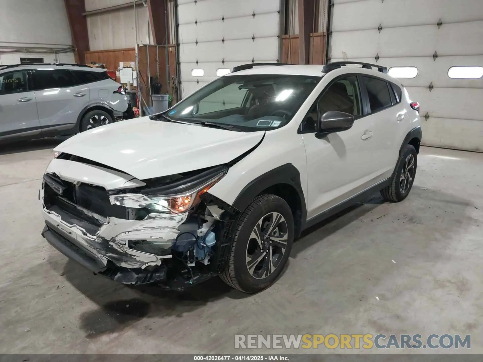 2 Photograph of a damaged car JF2GUADC5R8325479 SUBARU CROSSTREK 2024