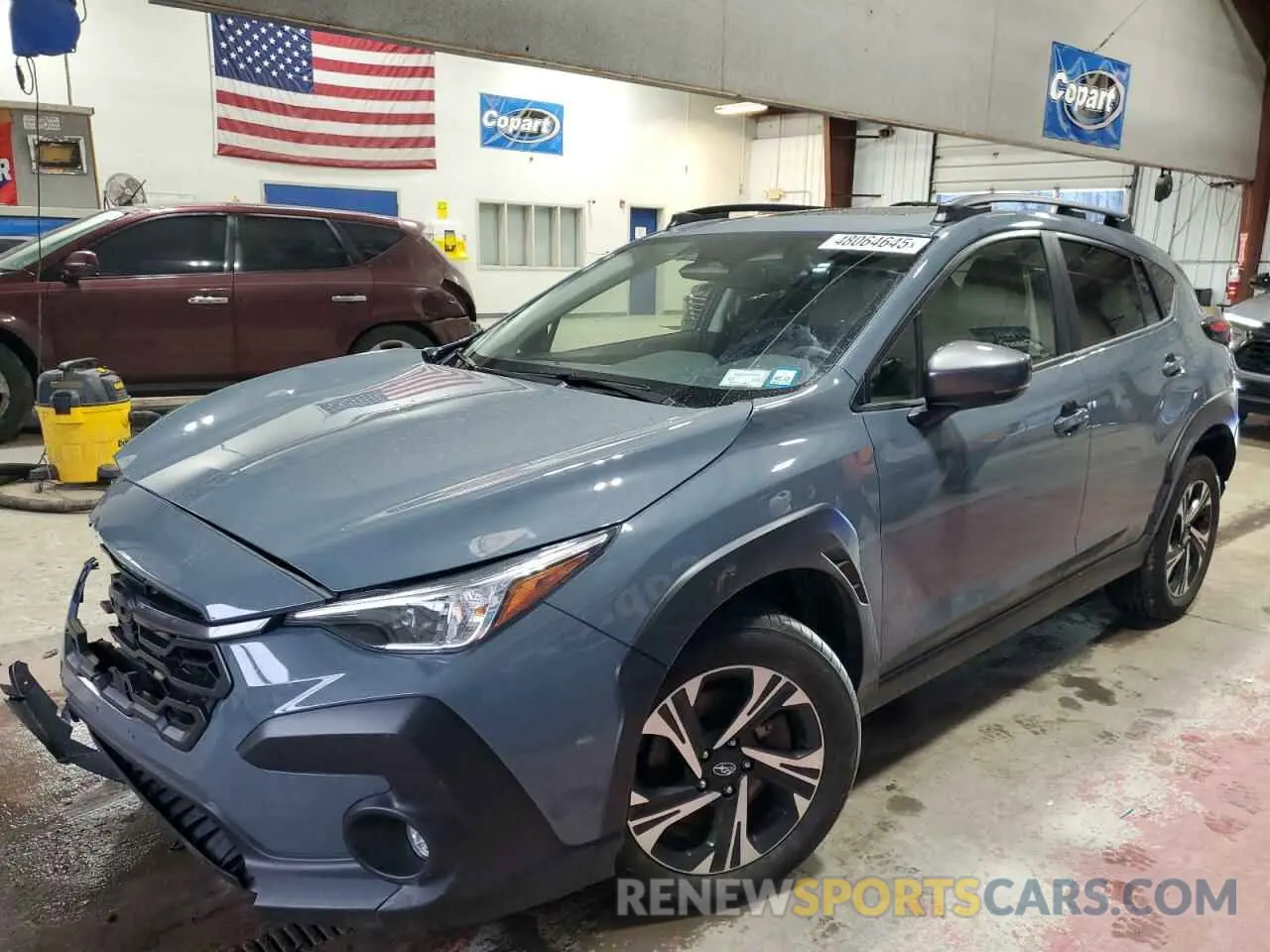 1 Photograph of a damaged car JF2GUADC5RH245857 SUBARU CROSSTREK 2024