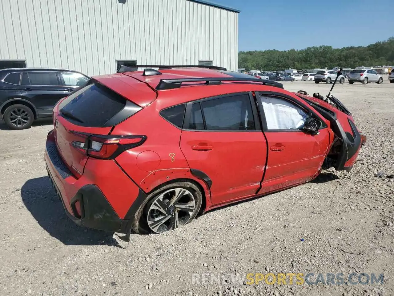 3 Photograph of a damaged car JF2GUADC5RH360734 SUBARU CROSSTREK 2024