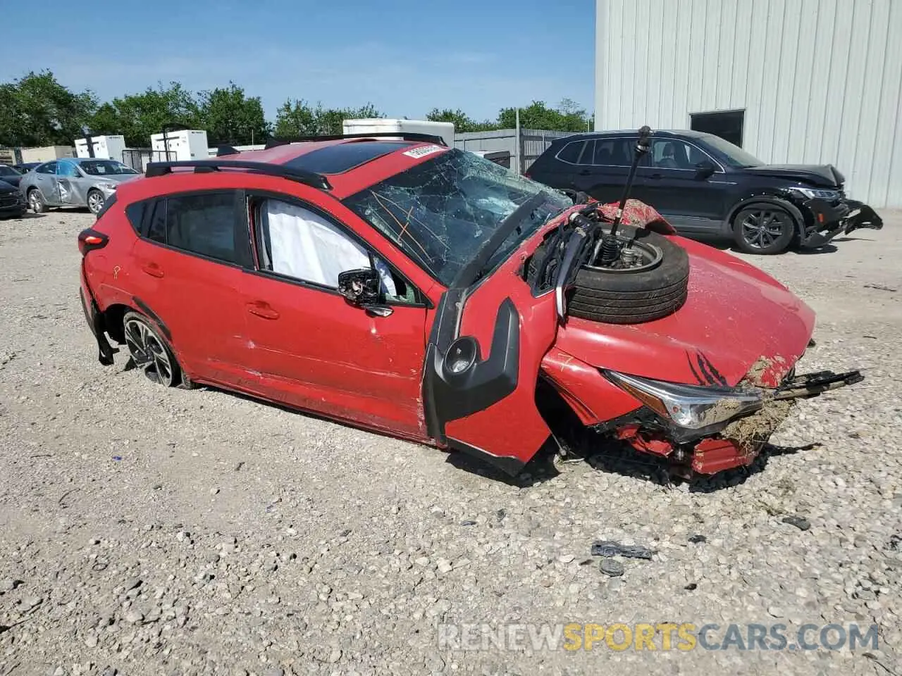 4 Photograph of a damaged car JF2GUADC5RH360734 SUBARU CROSSTREK 2024