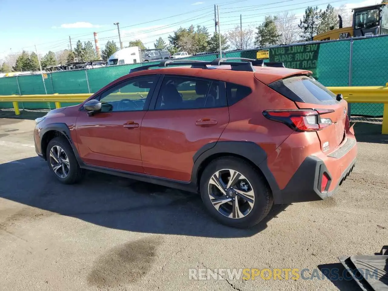 2 Photograph of a damaged car JF2GUADC5RH392261 SUBARU CROSSTREK 2024