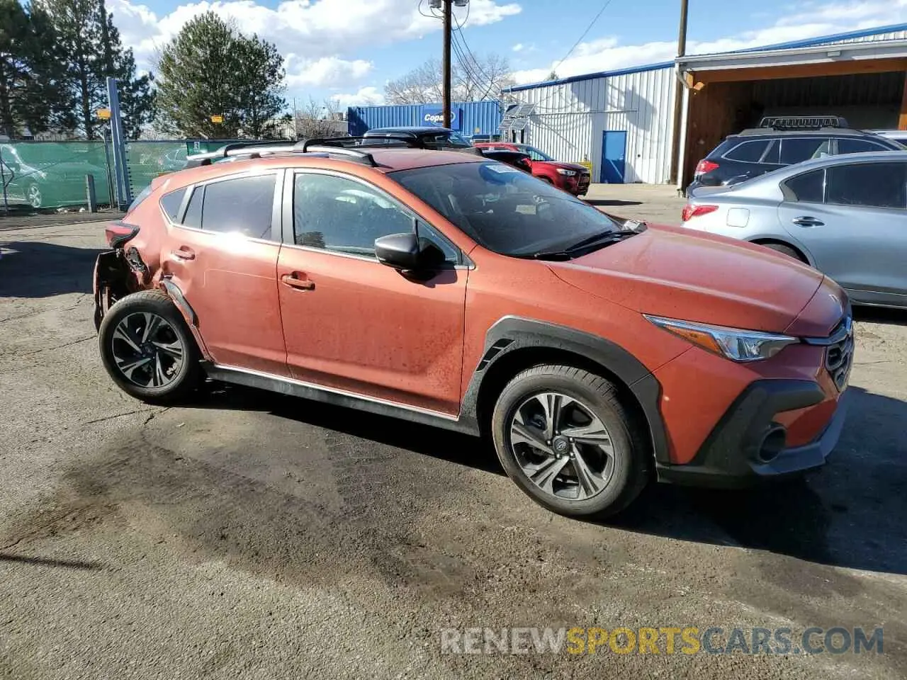 4 Photograph of a damaged car JF2GUADC5RH392261 SUBARU CROSSTREK 2024