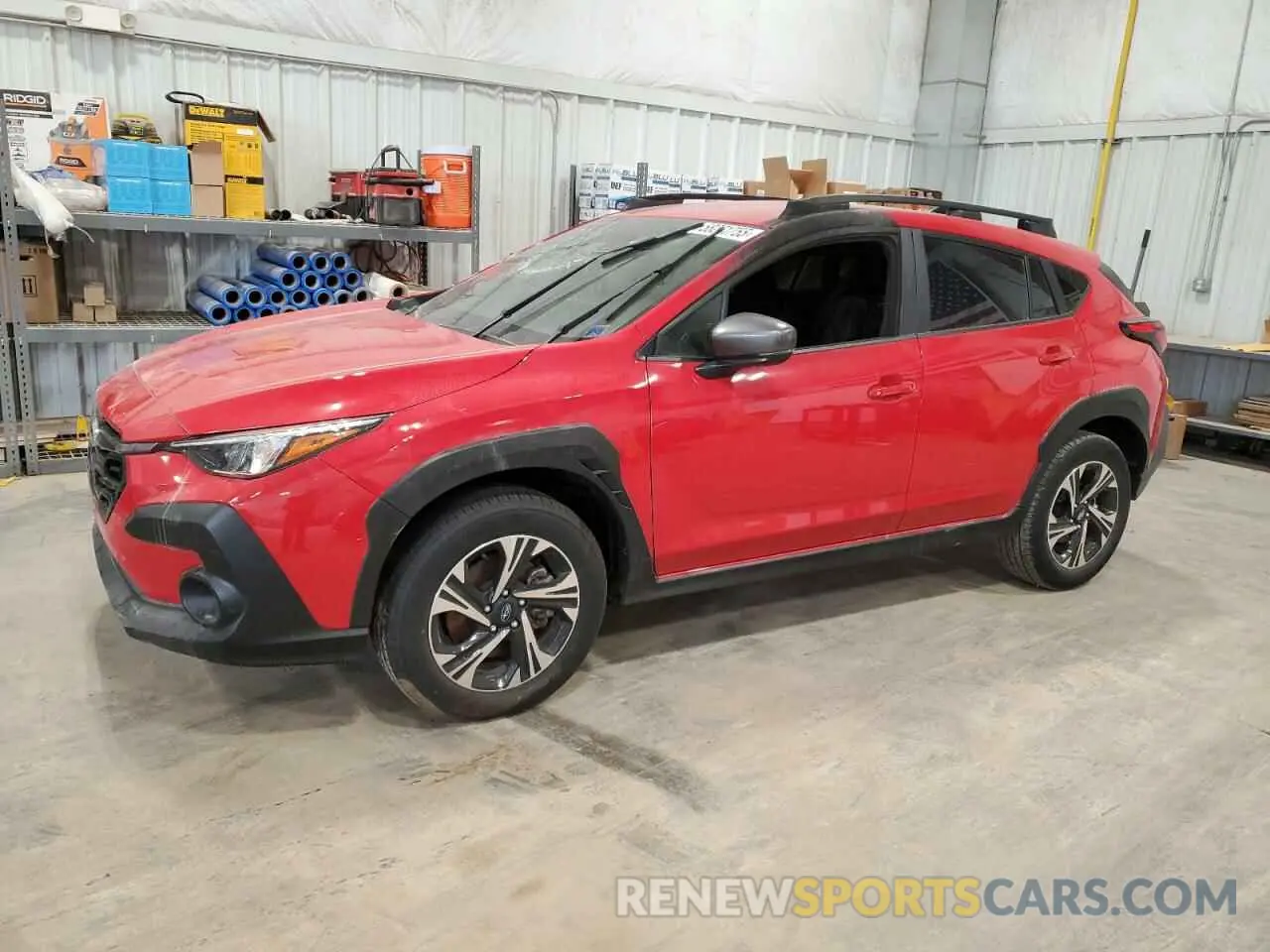 1 Photograph of a damaged car JF2GUADC5RH867942 SUBARU CROSSTREK 2024