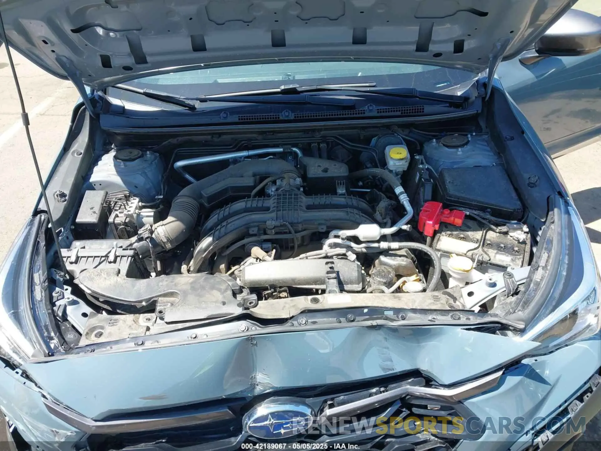 10 Фотография поврежденного автомобиля JF2GUADC6R8214231 SUBARU CROSSTREK 2024