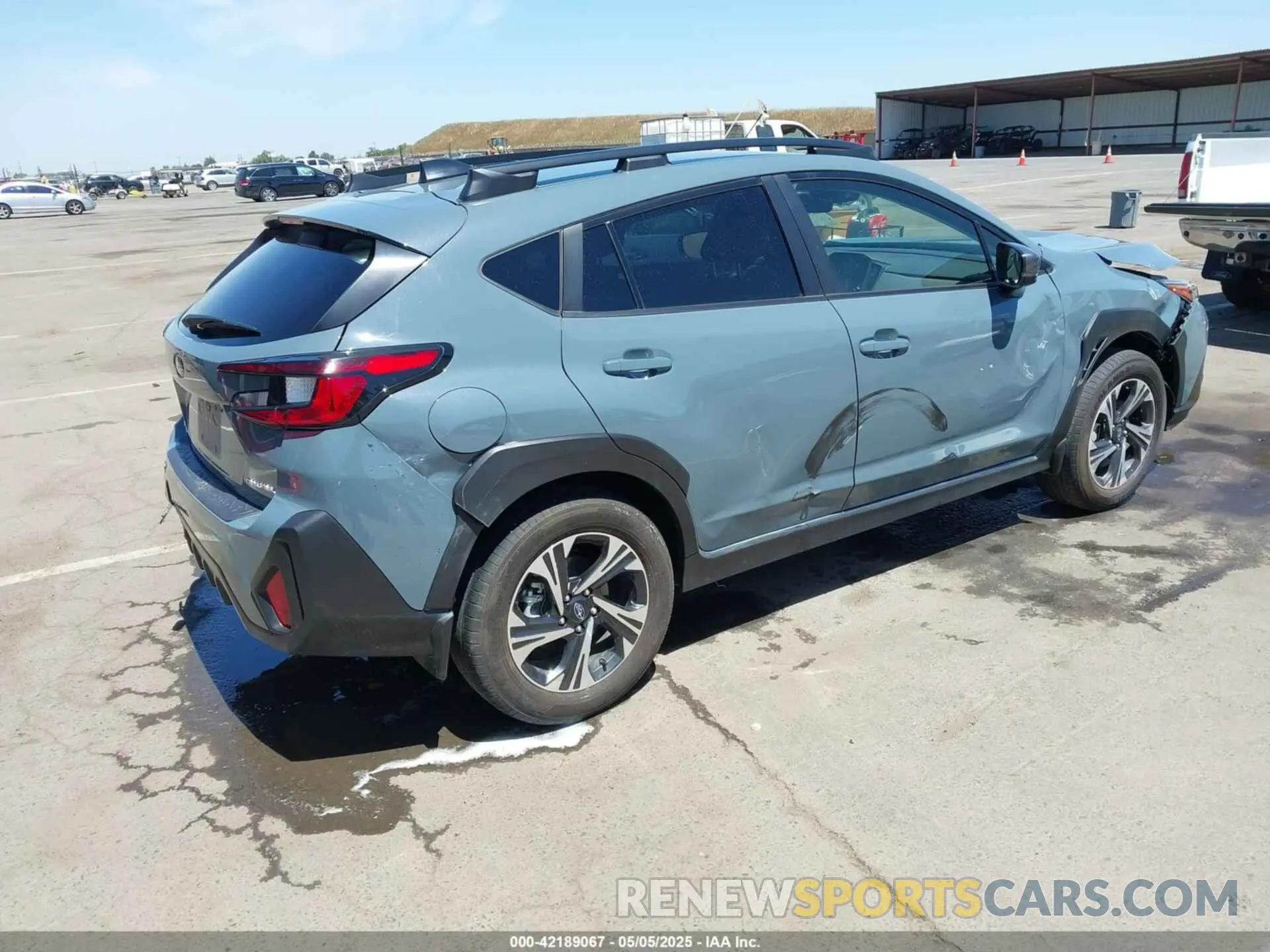 4 Фотография поврежденного автомобиля JF2GUADC6R8214231 SUBARU CROSSTREK 2024