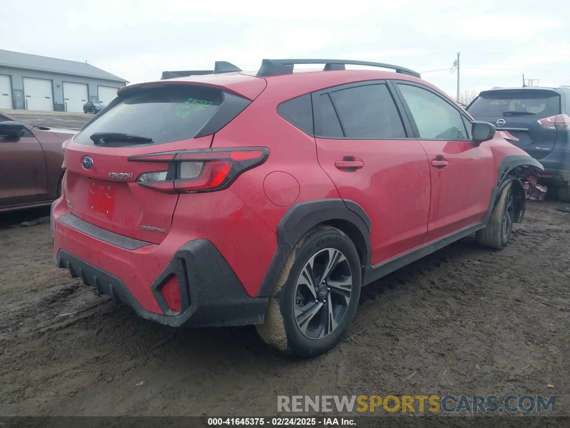 4 Photograph of a damaged car JF2GUADC6R8252056 SUBARU CROSSTREK 2024