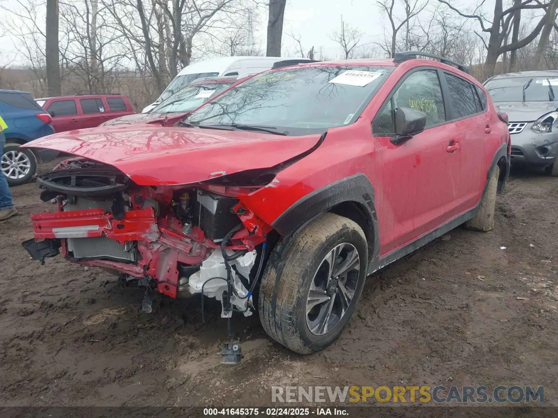 6 Photograph of a damaged car JF2GUADC6R8252056 SUBARU CROSSTREK 2024
