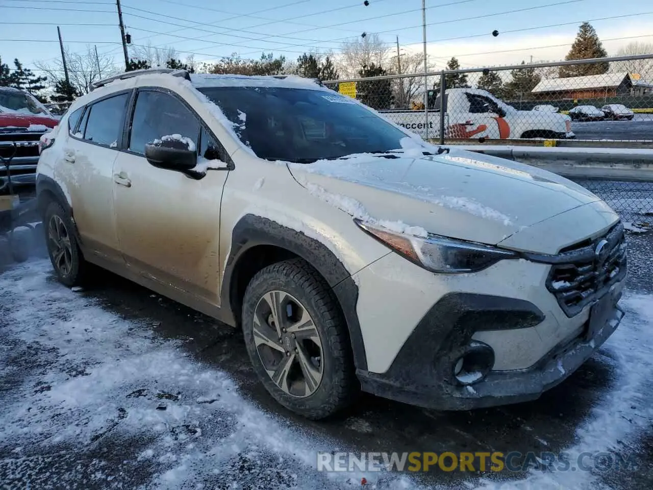 4 Фотография поврежденного автомобиля JF2GUADC6R8268824 SUBARU CROSSTREK 2024