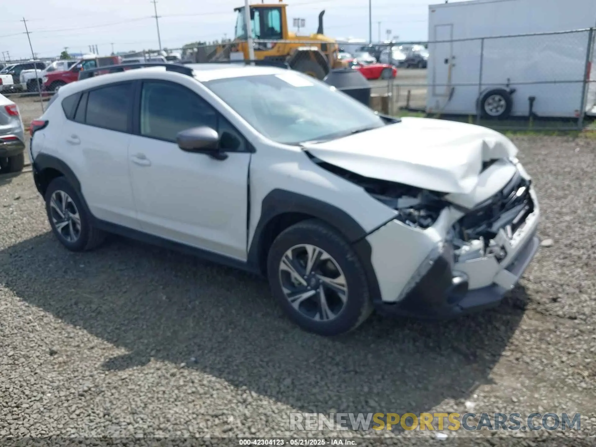 1 Фотография поврежденного автомобиля JF2GUADC6R8316256 SUBARU CROSSTREK 2024