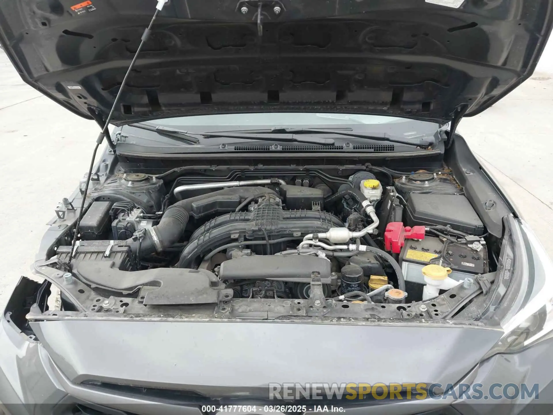 10 Фотография поврежденного автомобиля JF2GUADC6R8324583 SUBARU CROSSTREK 2024