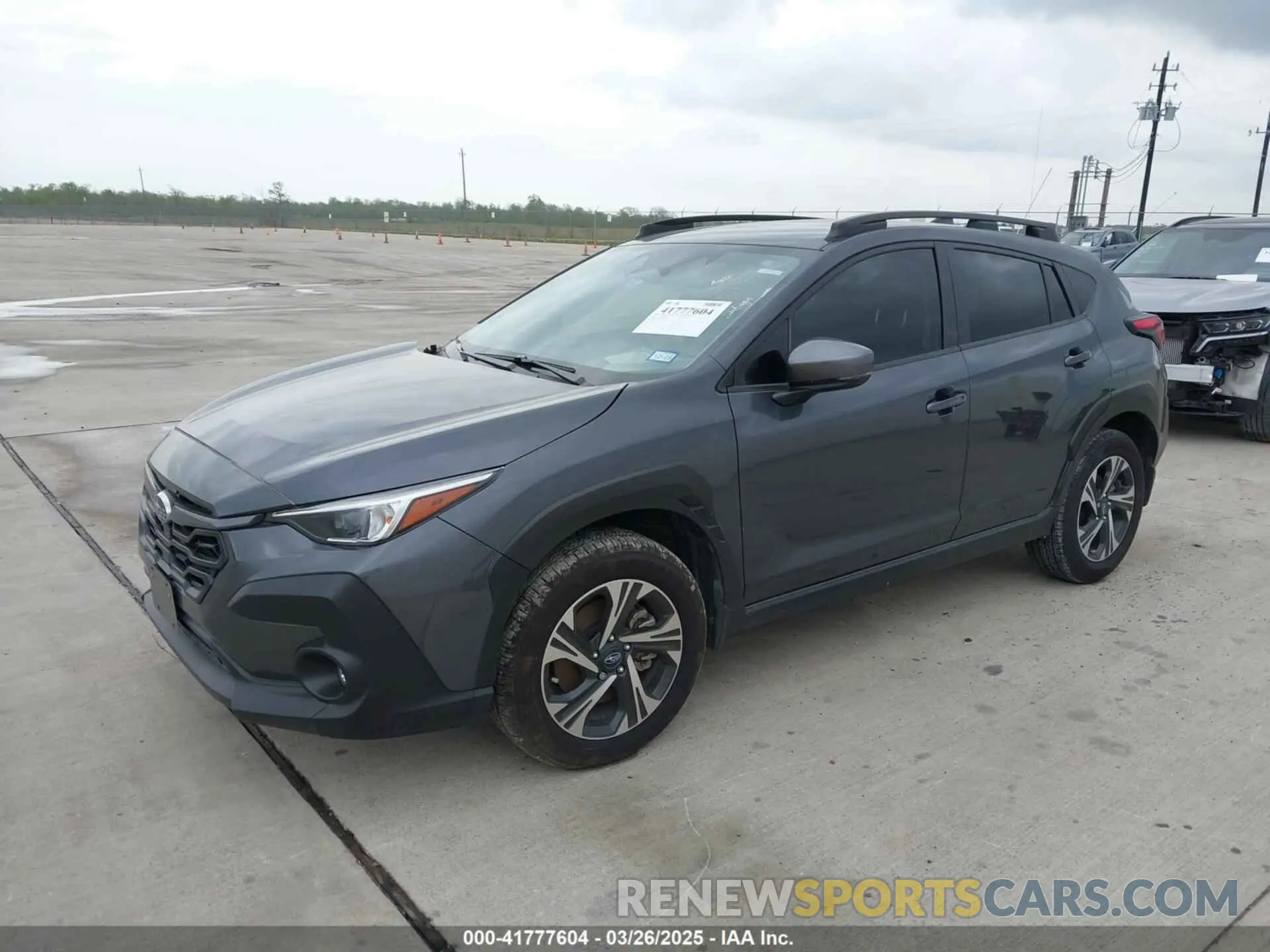 2 Фотография поврежденного автомобиля JF2GUADC6R8324583 SUBARU CROSSTREK 2024