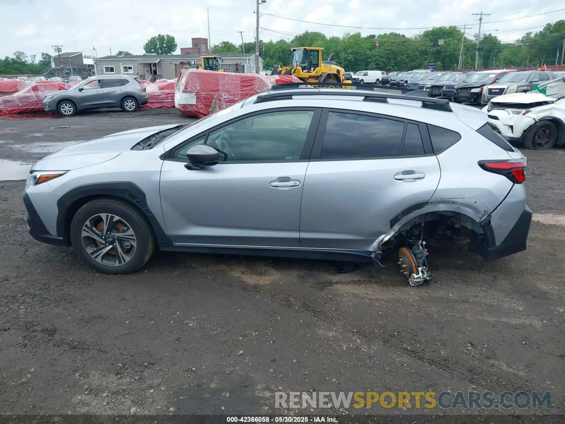 14 Фотография поврежденного автомобиля JF2GUADC6R8384413 SUBARU CROSSTREK 2024